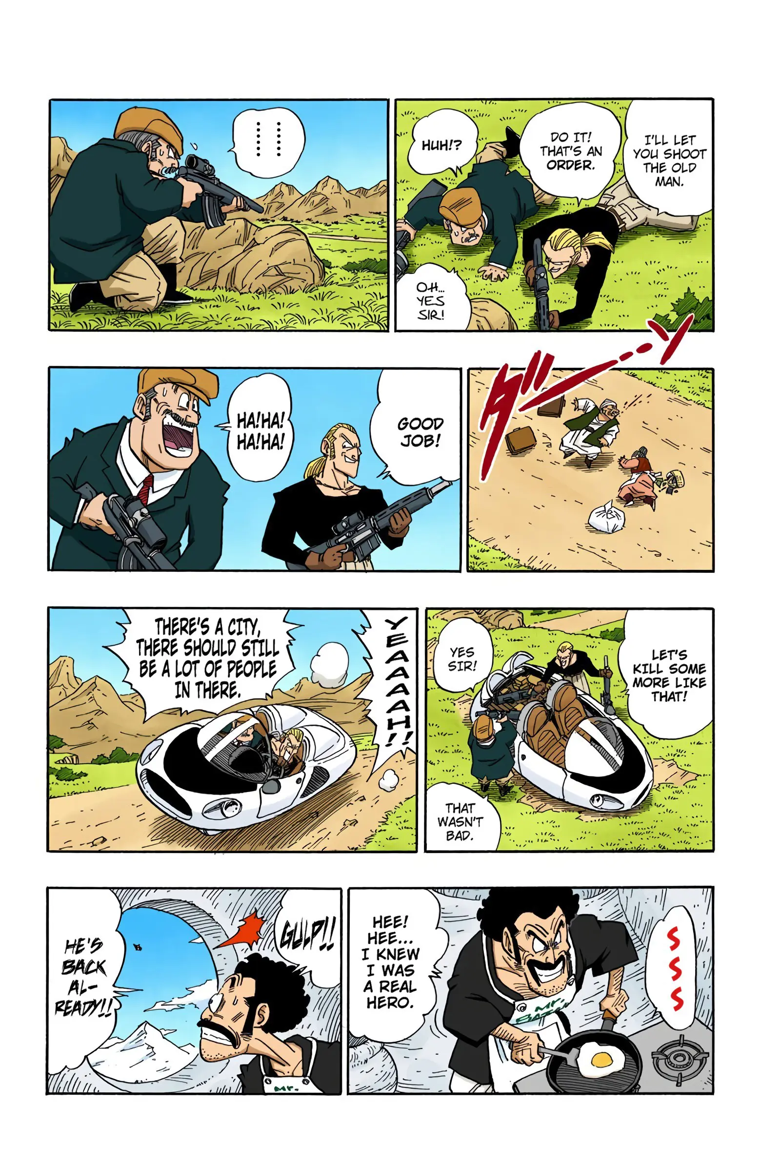 DBZ Majin Buu Saga Colored Manga, chapter 483, page 5