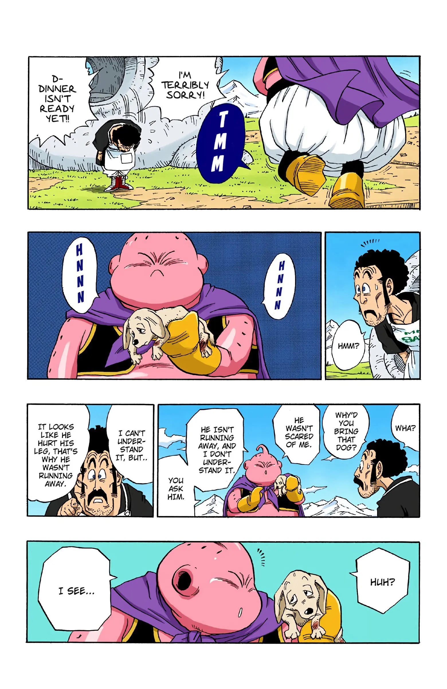 DBZ Majin Buu Saga Colored Manga, chapter 483, page 6