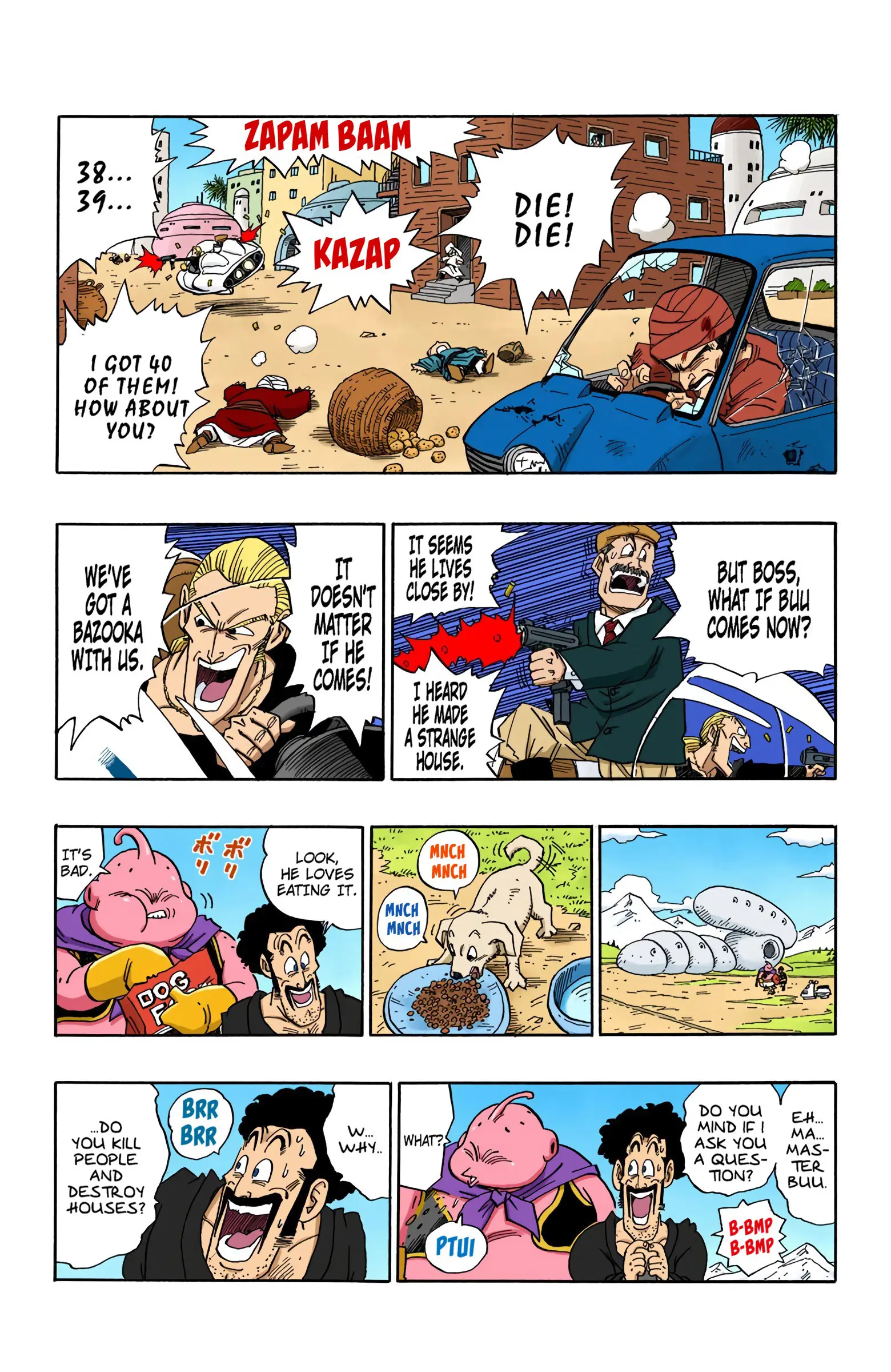 DBZ Majin Buu Saga Colored Manga, chapter 483, page 10