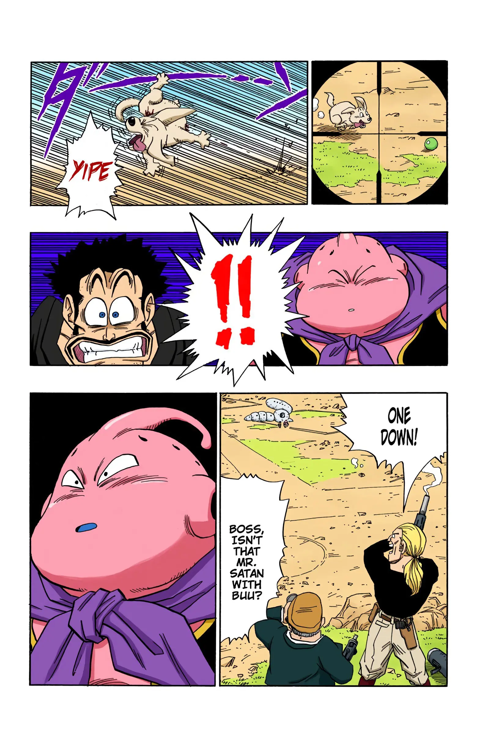 DBZ Majin Buu Saga Colored Manga, chapter 483, page 13