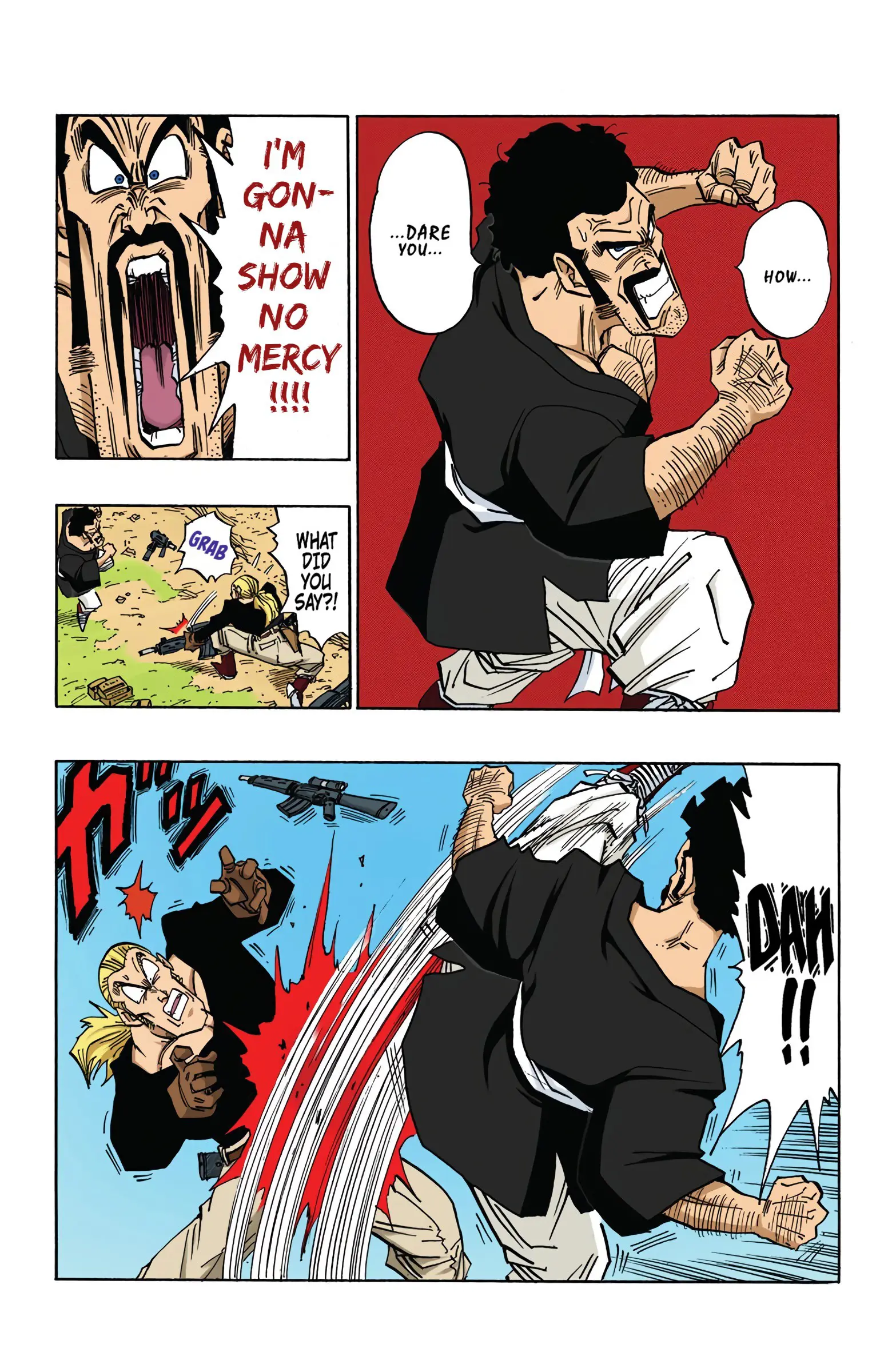 DBZ Majin Buu Saga Colored Manga, chapter 484, page 6
