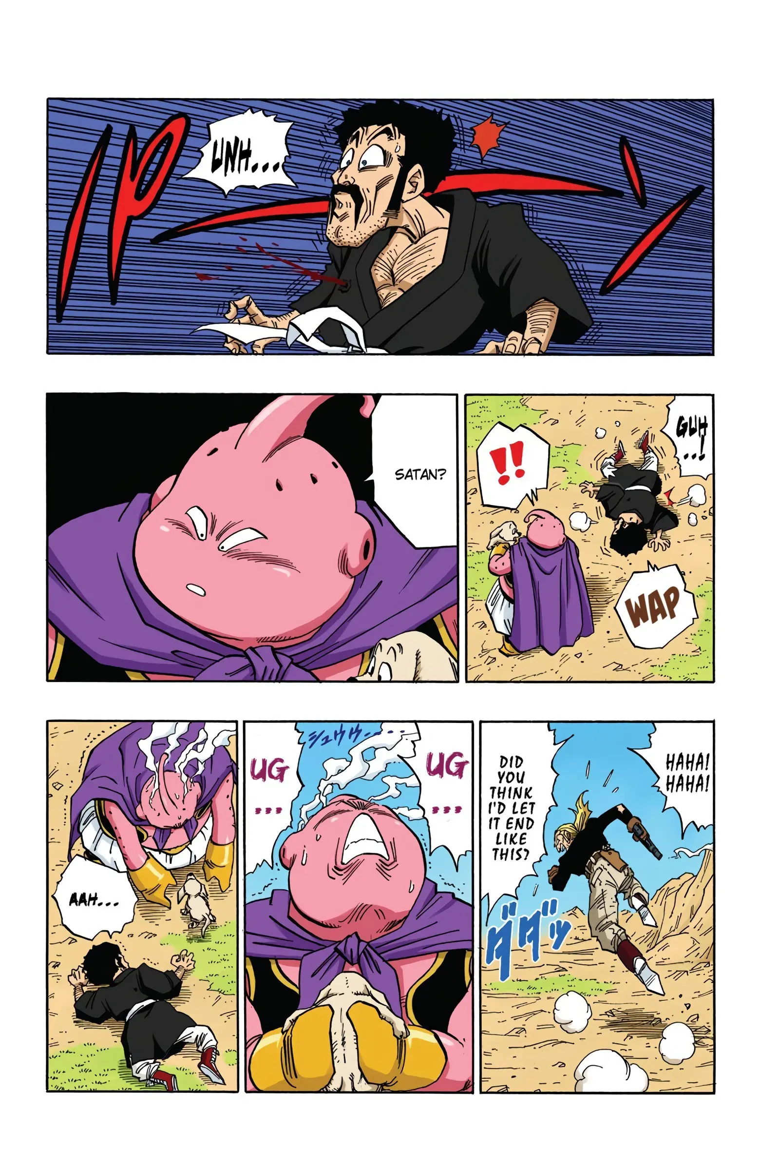 DBZ Majin Buu Saga Colored Manga, chapter 484, page 10