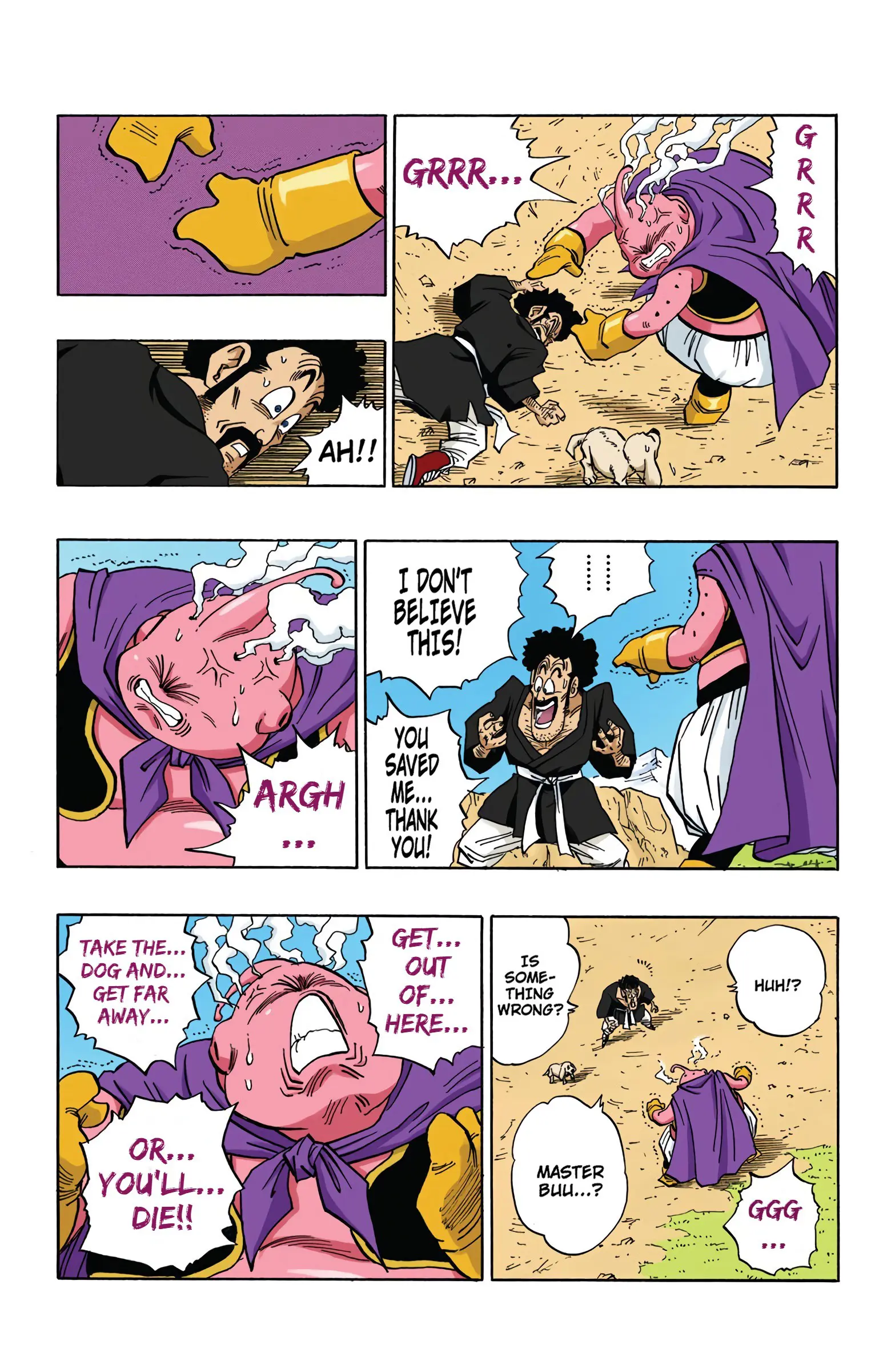 DBZ Majin Buu Saga Colored Manga, chapter 484, page 11