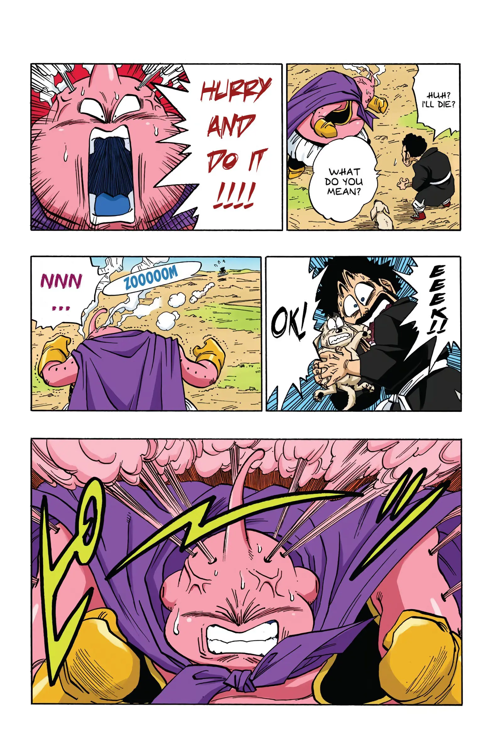 DBZ Majin Buu Saga Colored Manga, chapter 484, page 12