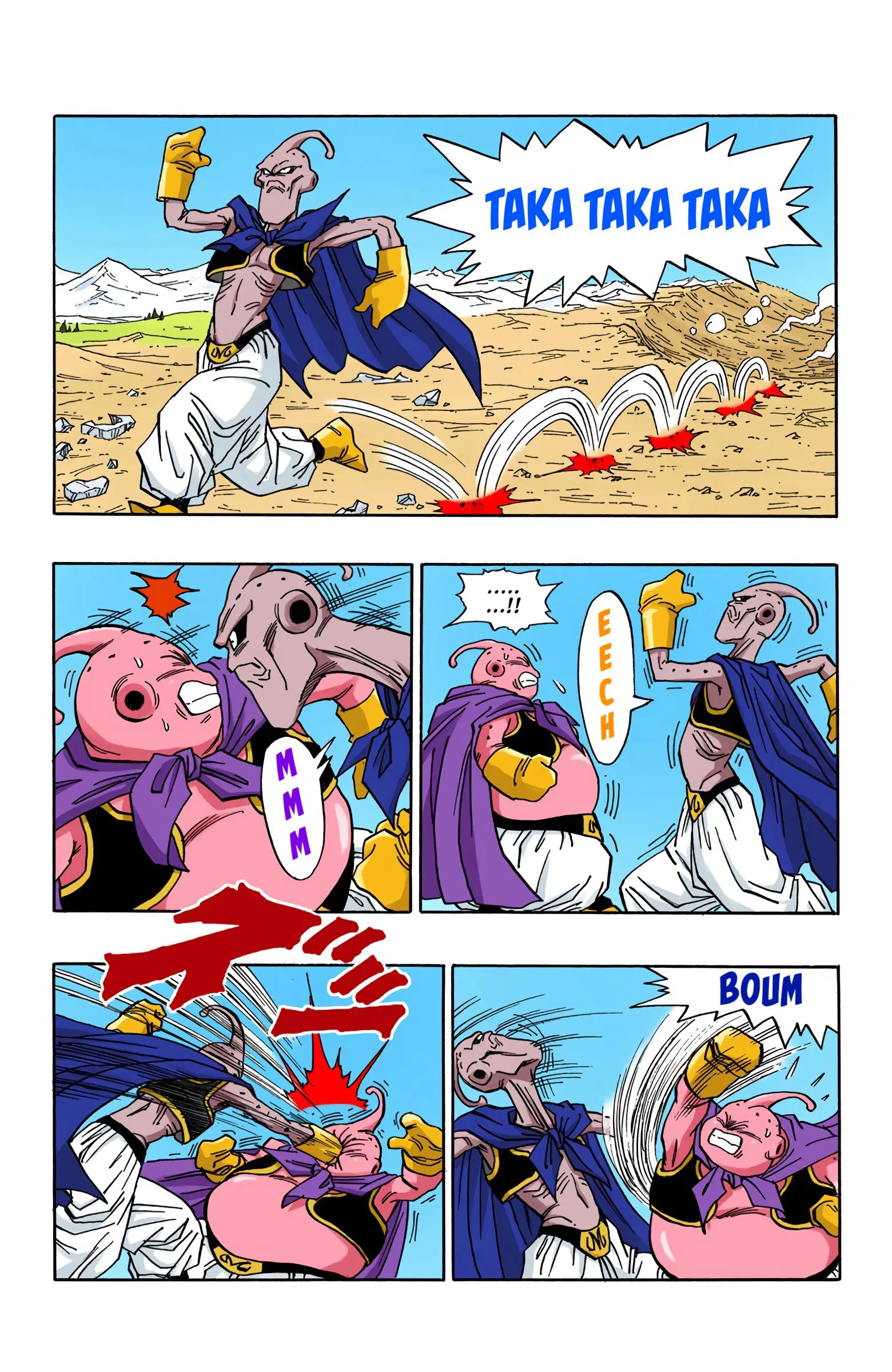 DBZ Majin Buu Saga Colored Manga, chapter 485, page 7