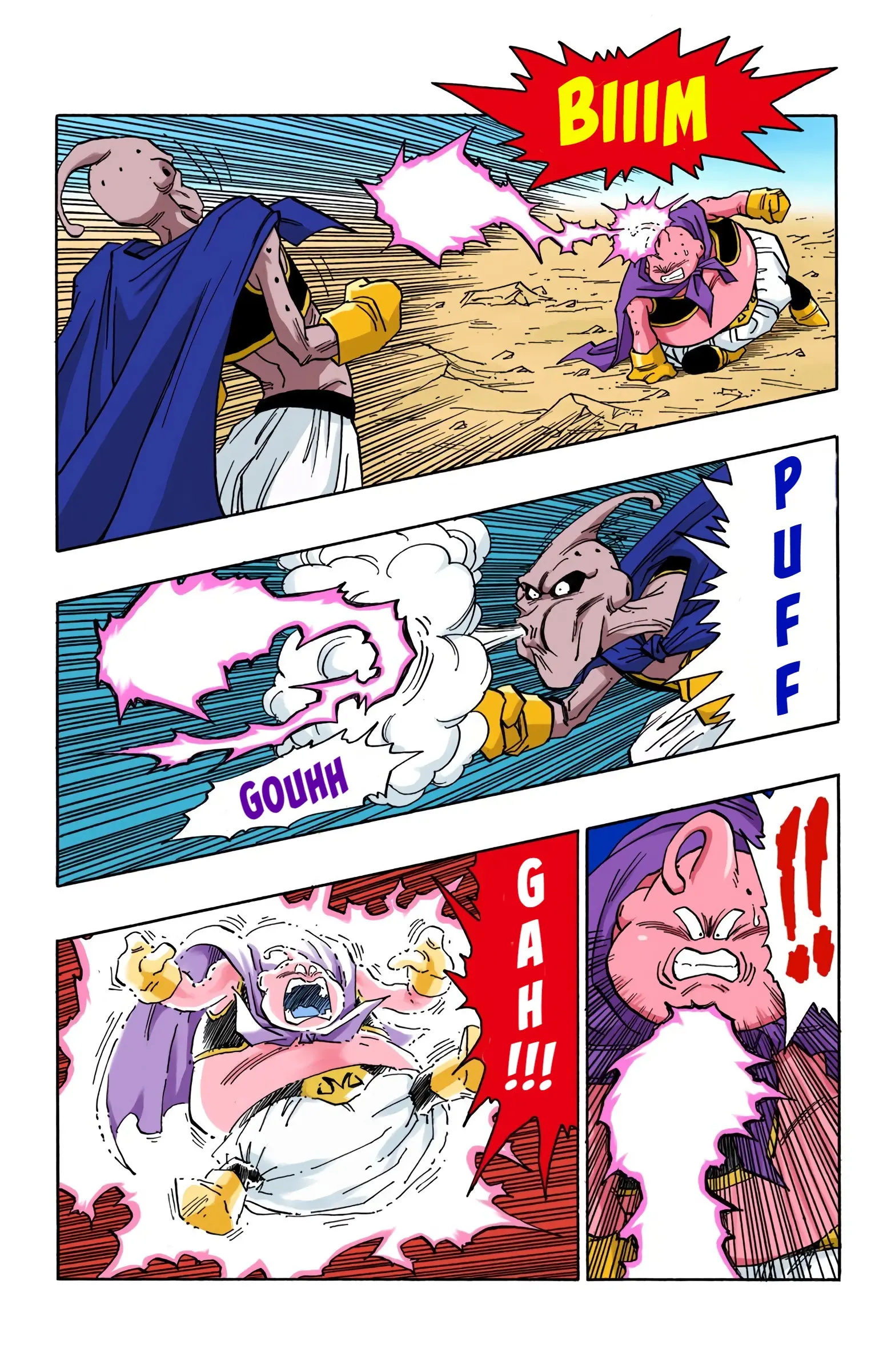 DBZ Majin Buu Saga Colored Manga, chapter 485, page 9