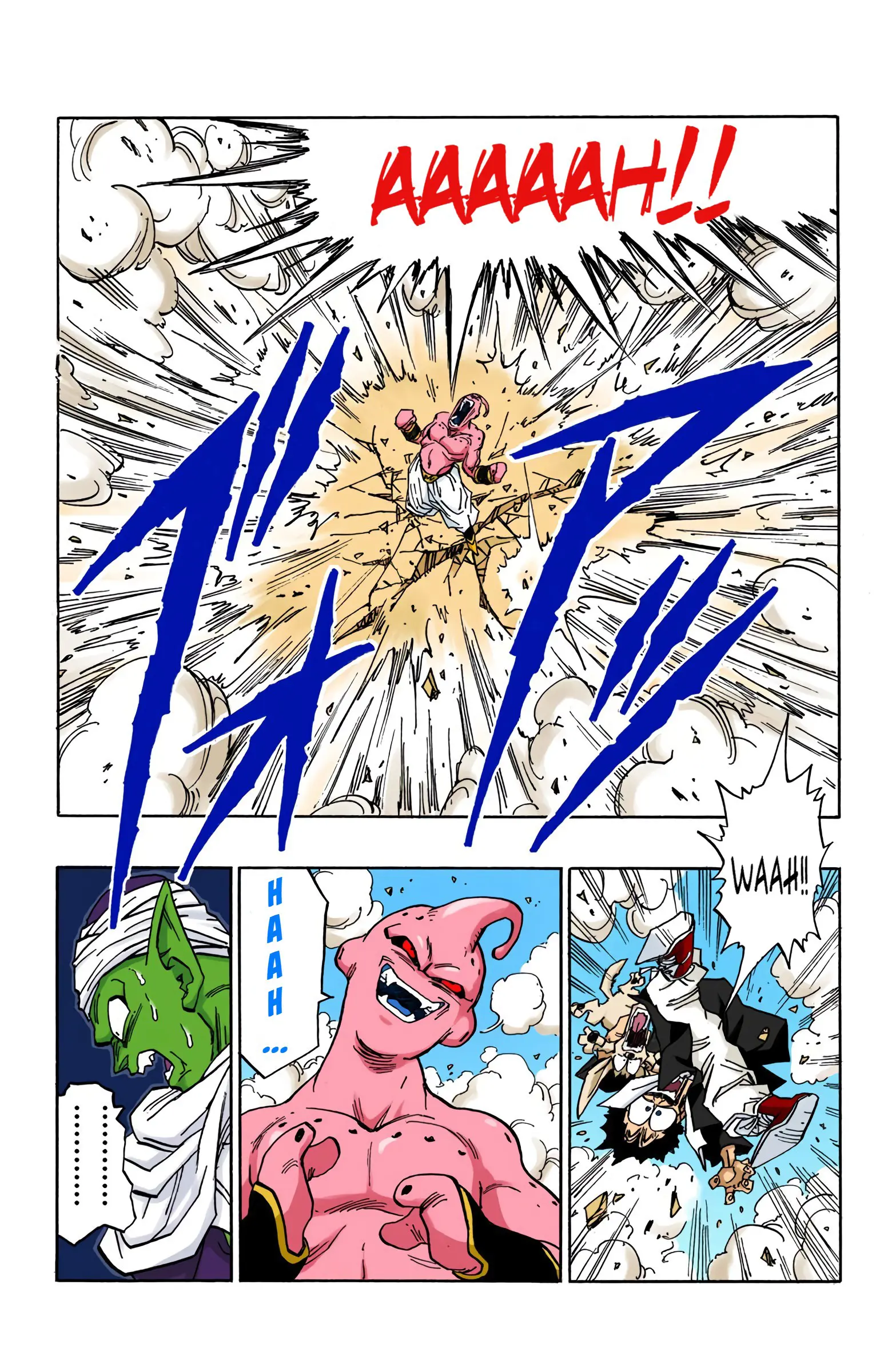 DBZ Majin Buu Saga Colored Manga, chapter 485, page 13