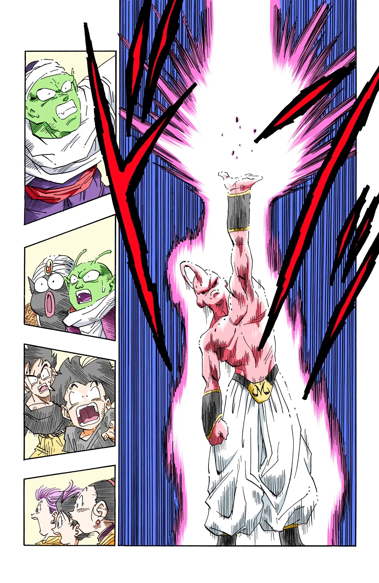 DBZ Majin Buu Saga Colored Manga, chapter 487, page 6