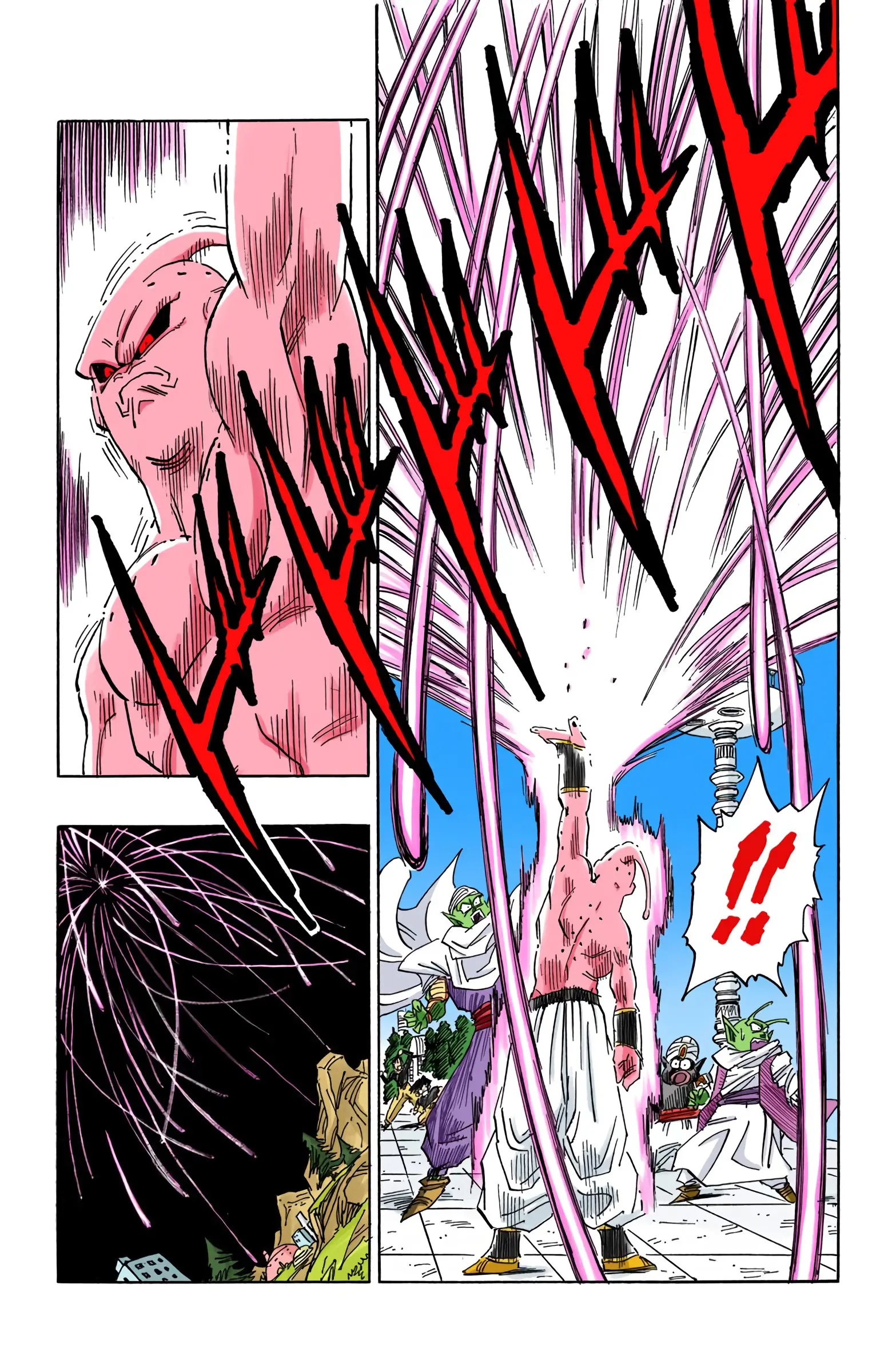DBZ Majin Buu Saga Colored Manga, chapter 487, page 8
