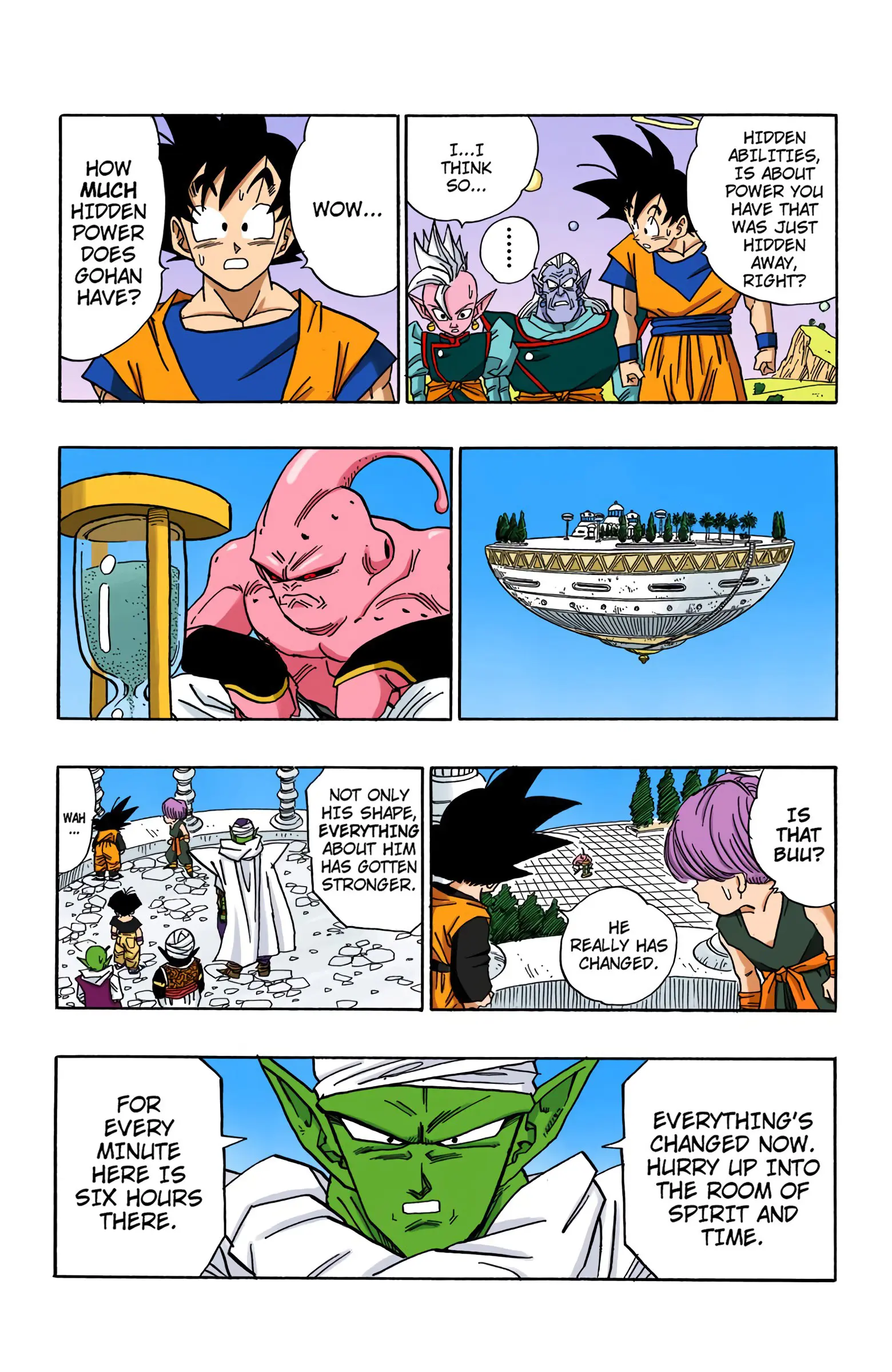 DBZ Majin Buu Saga Colored Manga, chapter 488, page 5