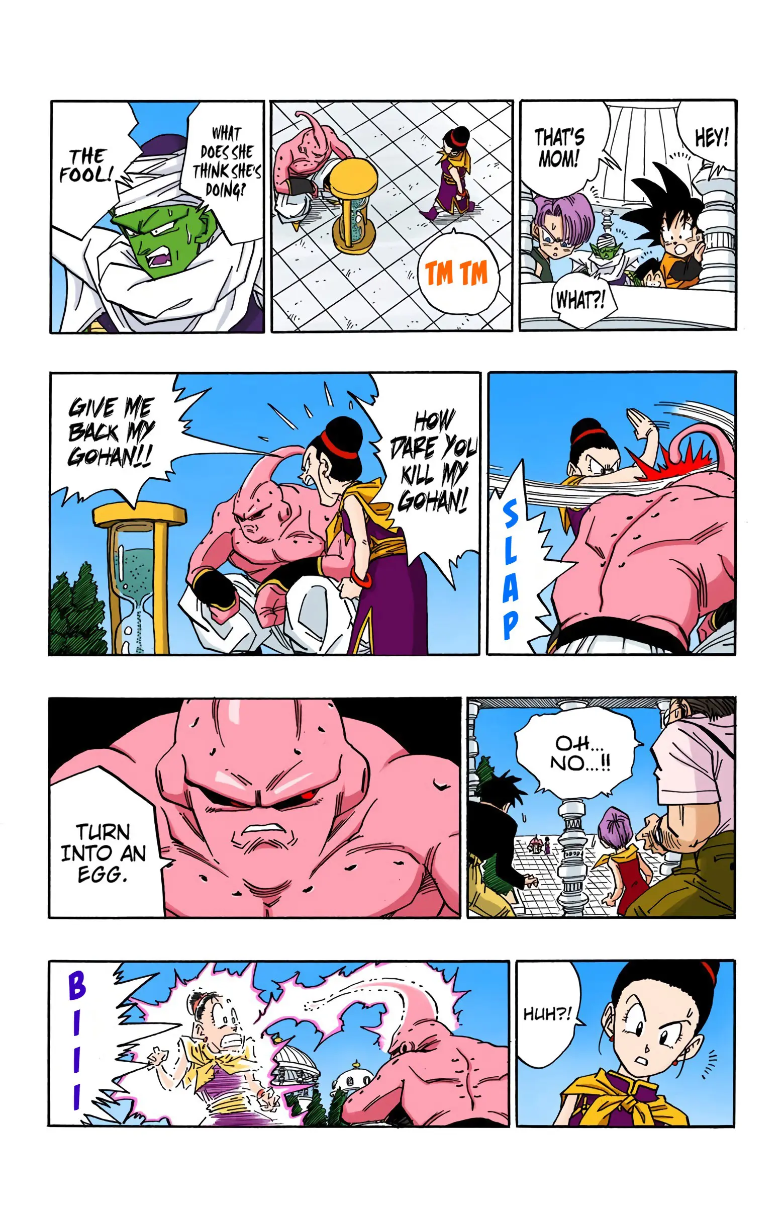 DBZ Majin Buu Saga Colored Manga, chapter 488, page 6