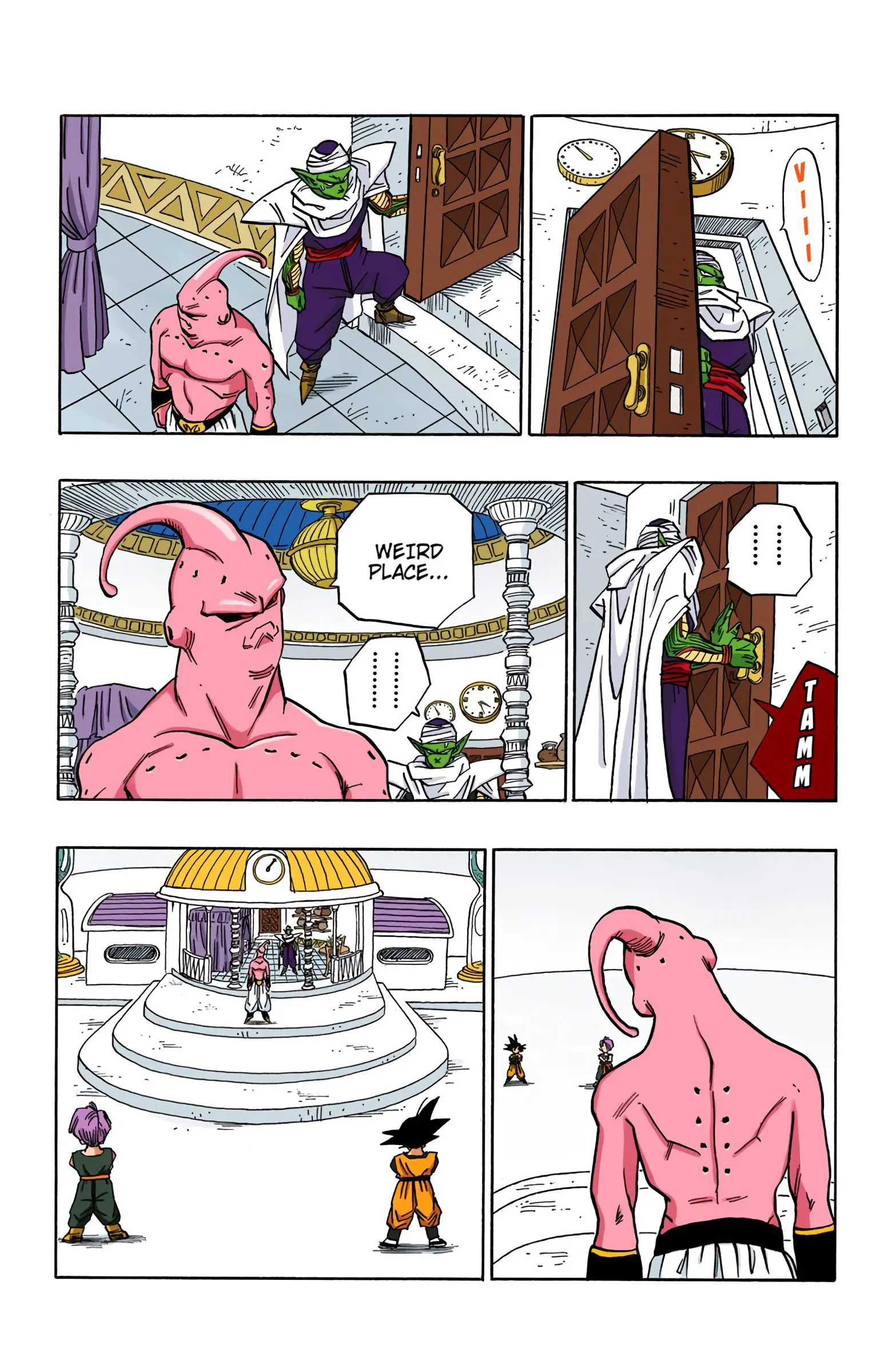 DBZ Majin Buu Saga Colored Manga, chapter 489, page 7