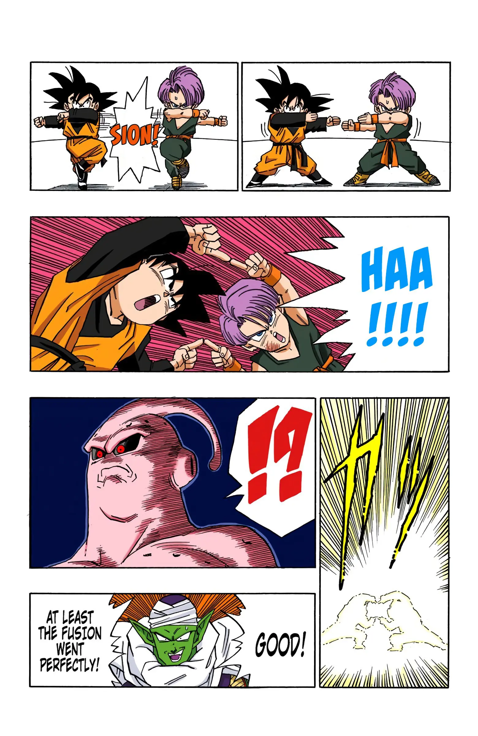 DBZ Majin Buu Saga Colored Manga, chapter 489, page 11