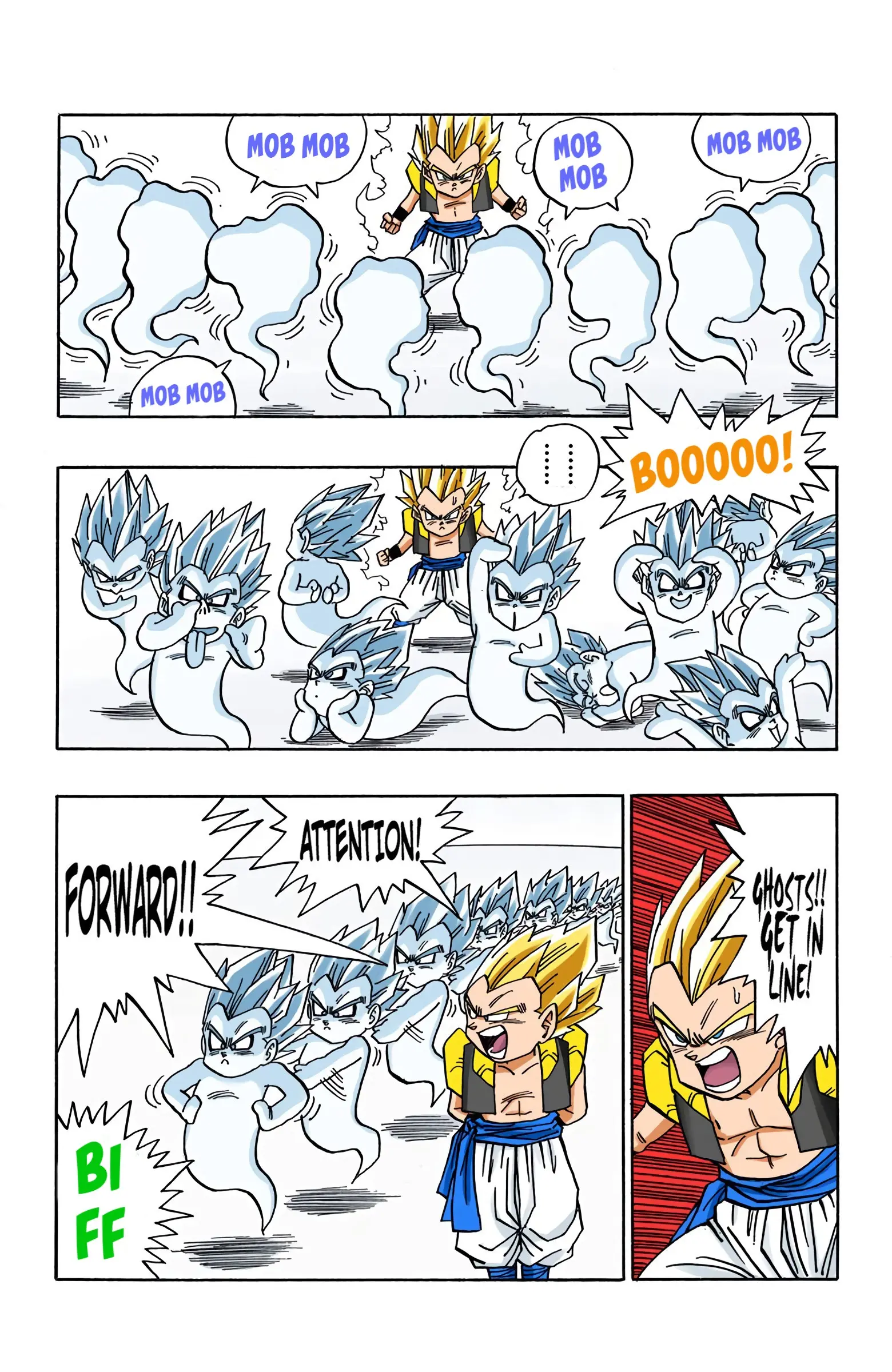 DBZ Majin Buu Saga Colored Manga, chapter 491, page 6