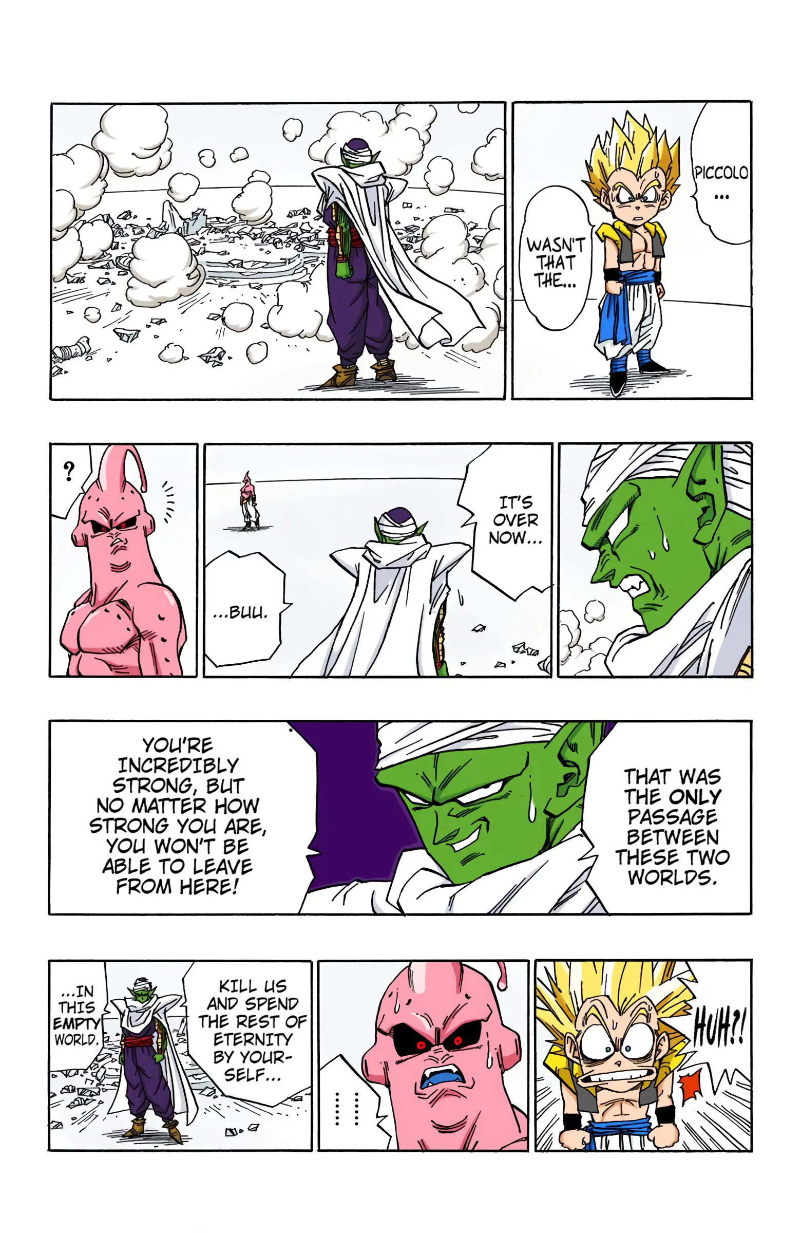 DBZ Majin Buu Saga Colored Manga, chapter 492, page 10