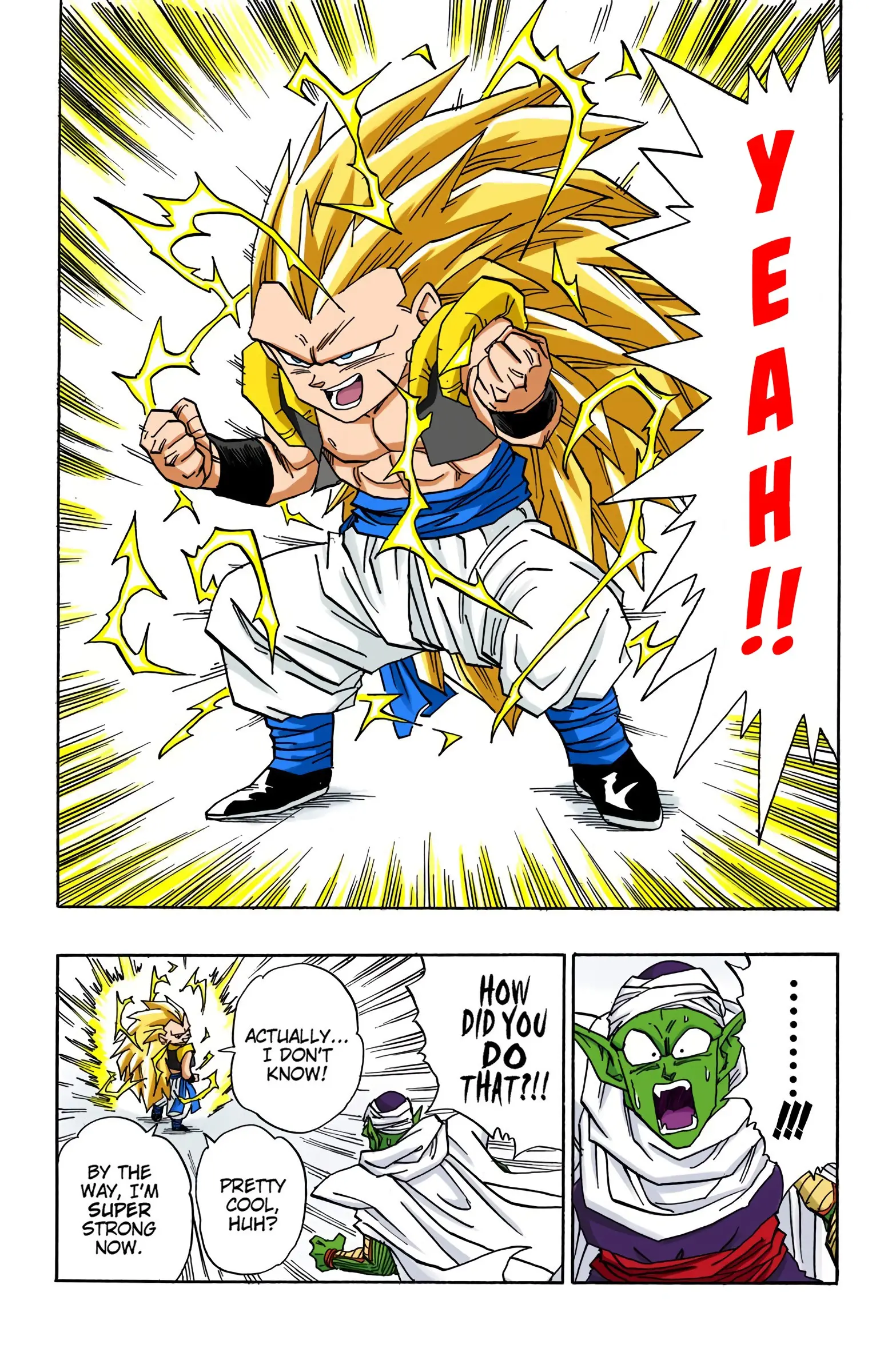DBZ Majin Buu Saga Colored Manga, chapter 493, page 9