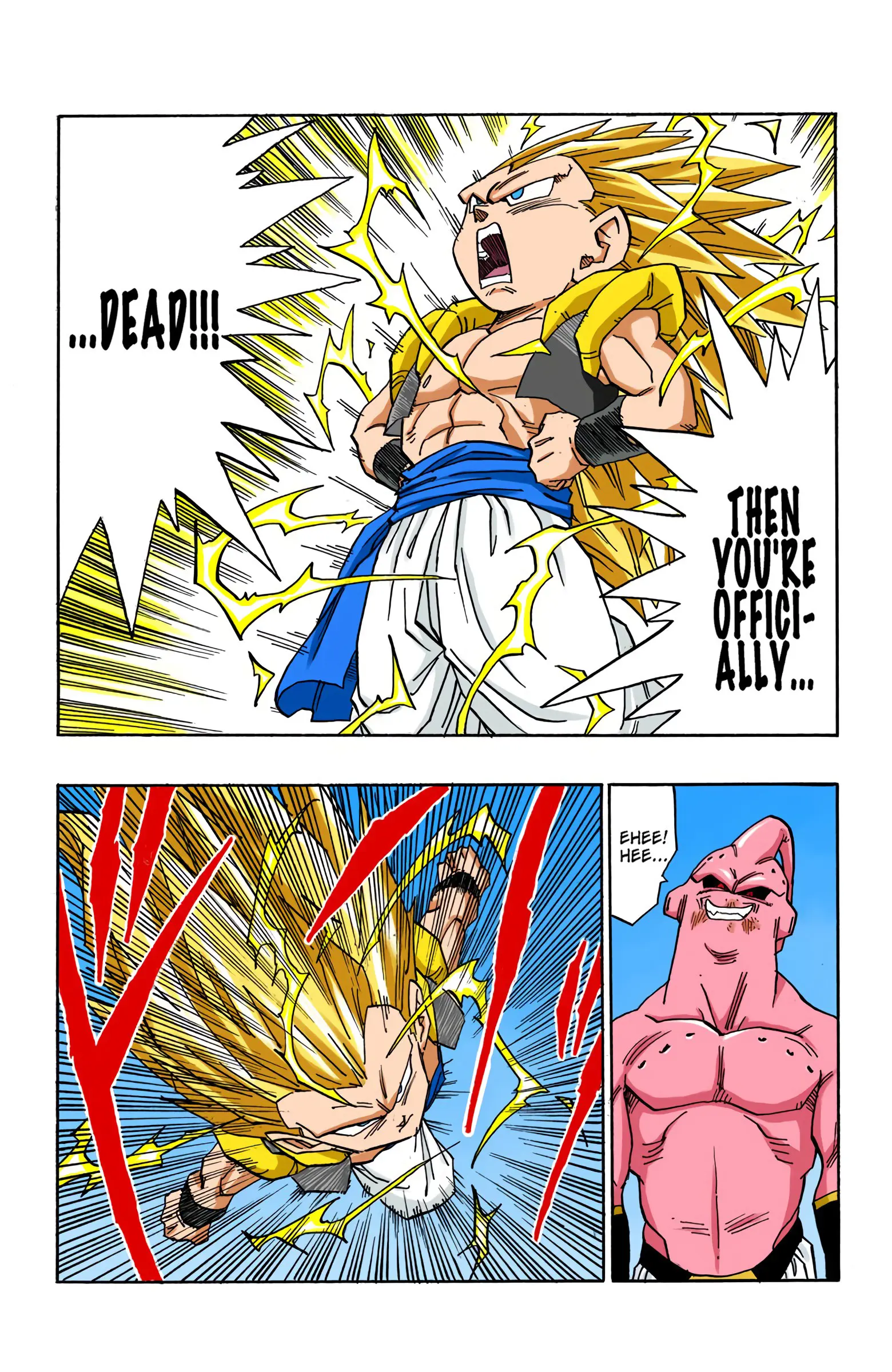 DBZ Majin Buu Saga Colored Manga, chapter 493, page 13