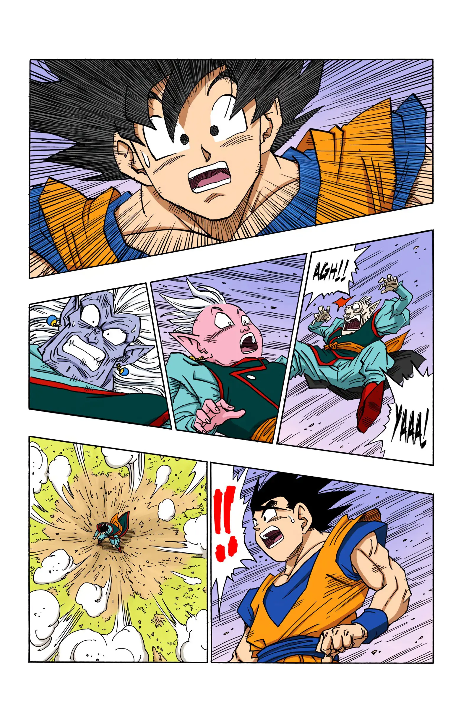 DBZ Majin Buu Saga Colored Manga, chapter 496, page 5
