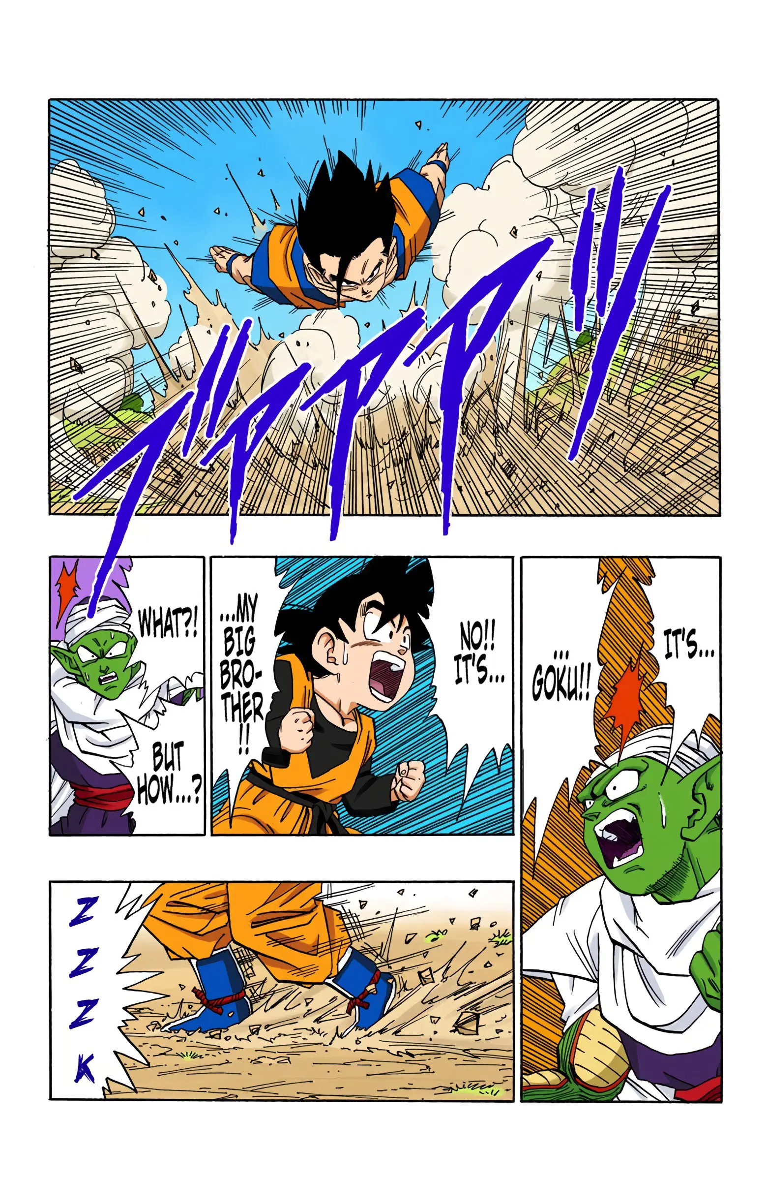 DBZ Majin Buu Saga Colored Manga, chapter 497, page 3