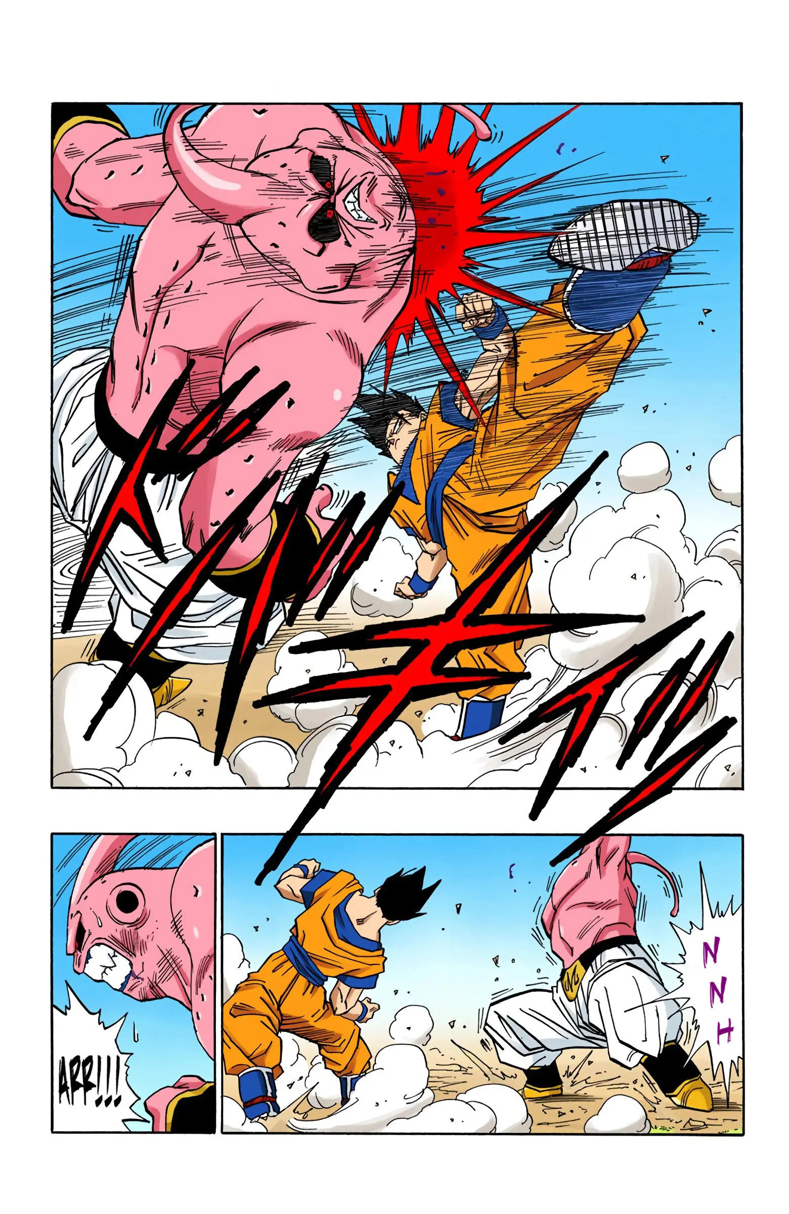 DBZ Majin Buu Saga Colored Manga, chapter 497, page 9