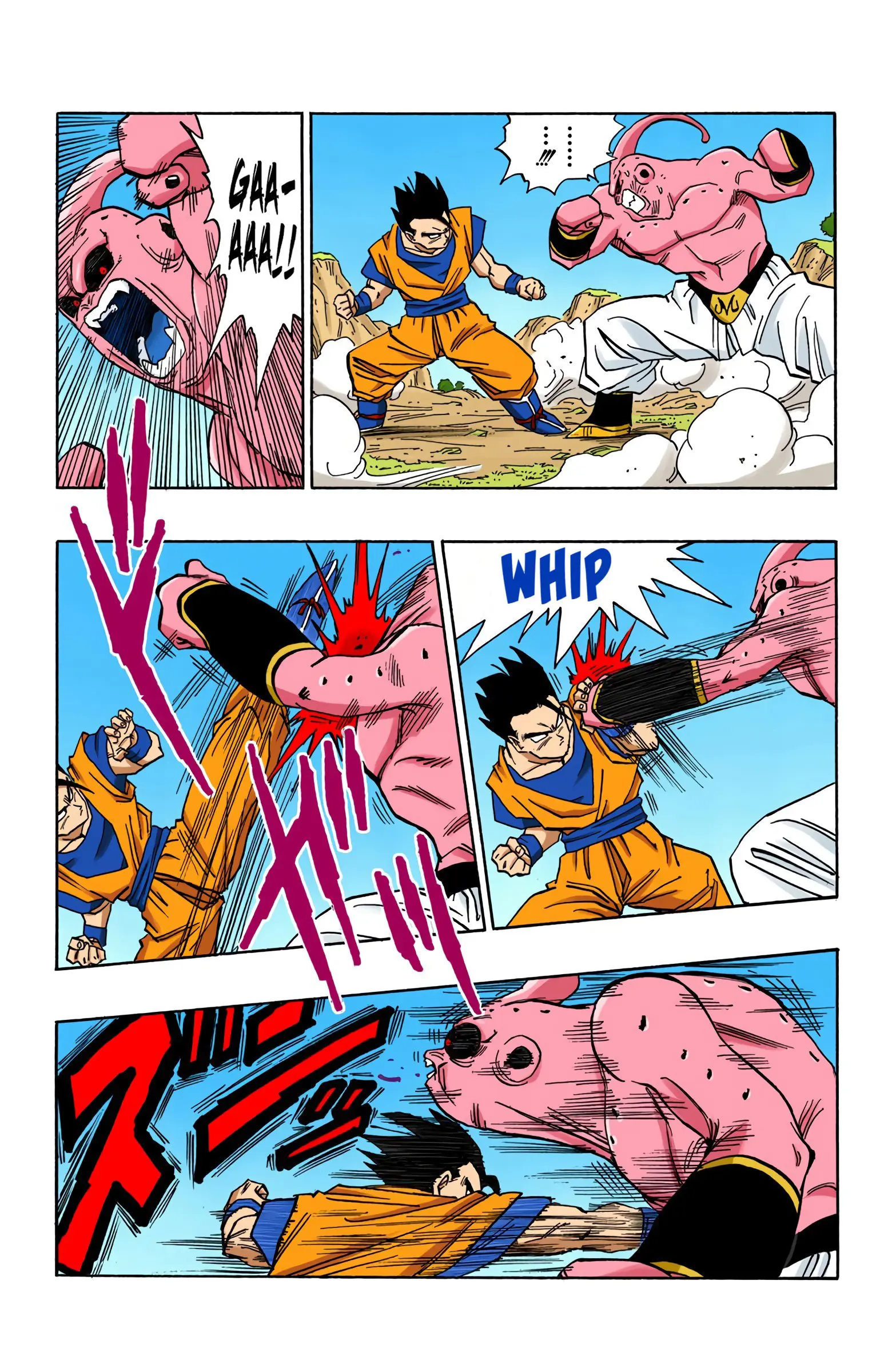 DBZ Majin Buu Saga Colored Manga, chapter 497, page 10