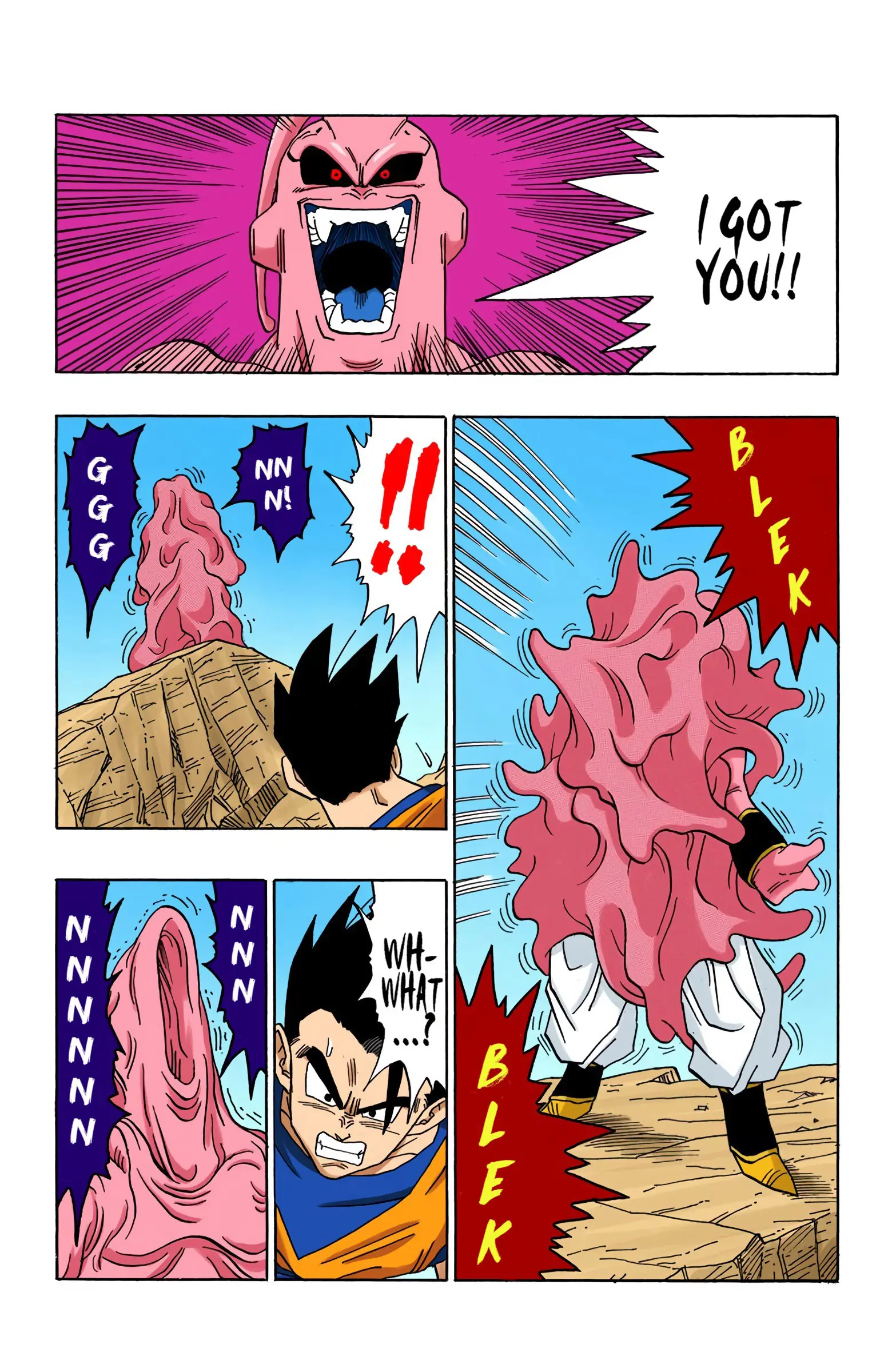DBZ Majin Buu Saga Colored Manga, chapter 499, page 9