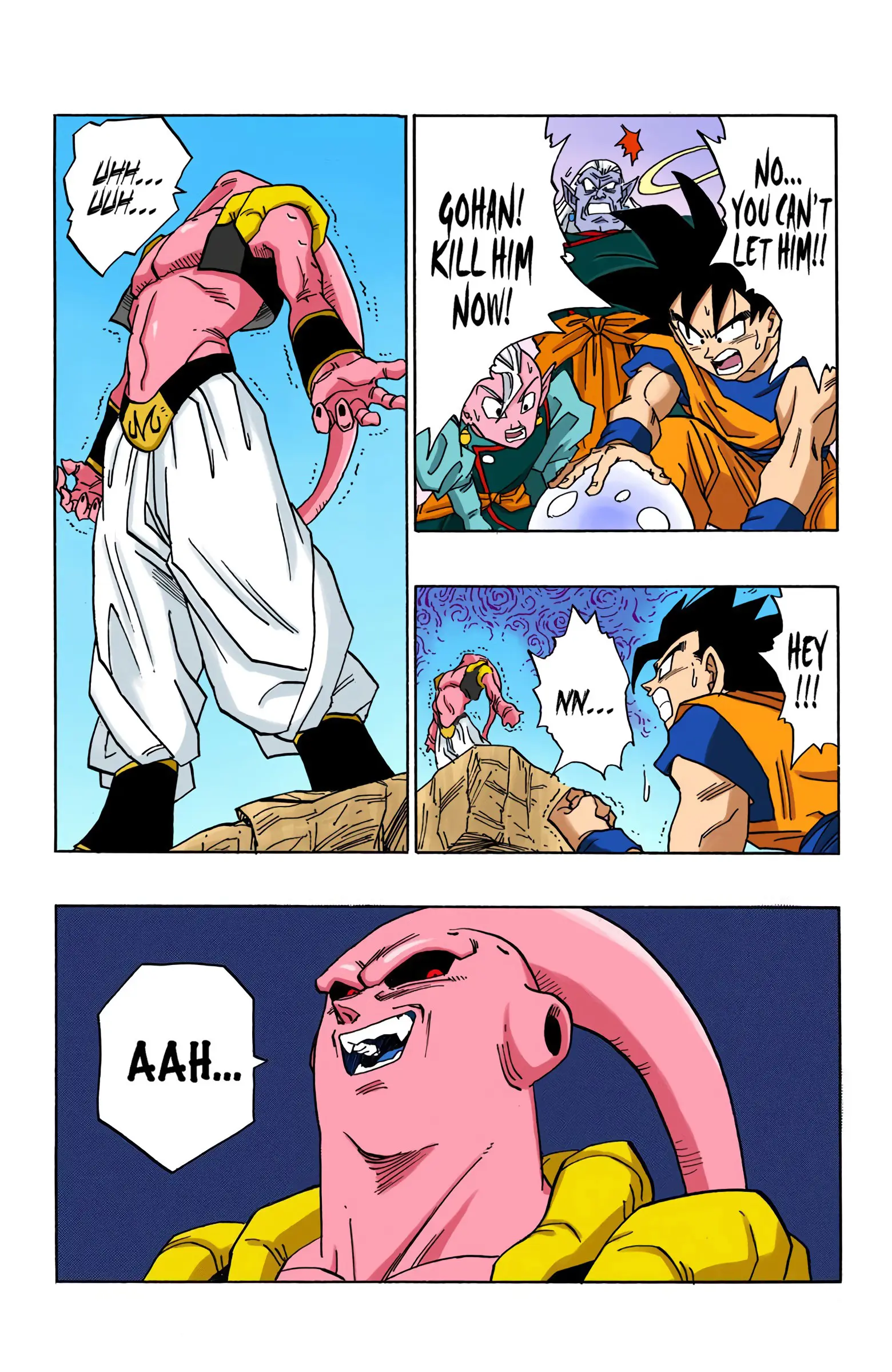 DBZ Majin Buu Saga Colored Manga, chapter 499, page 10