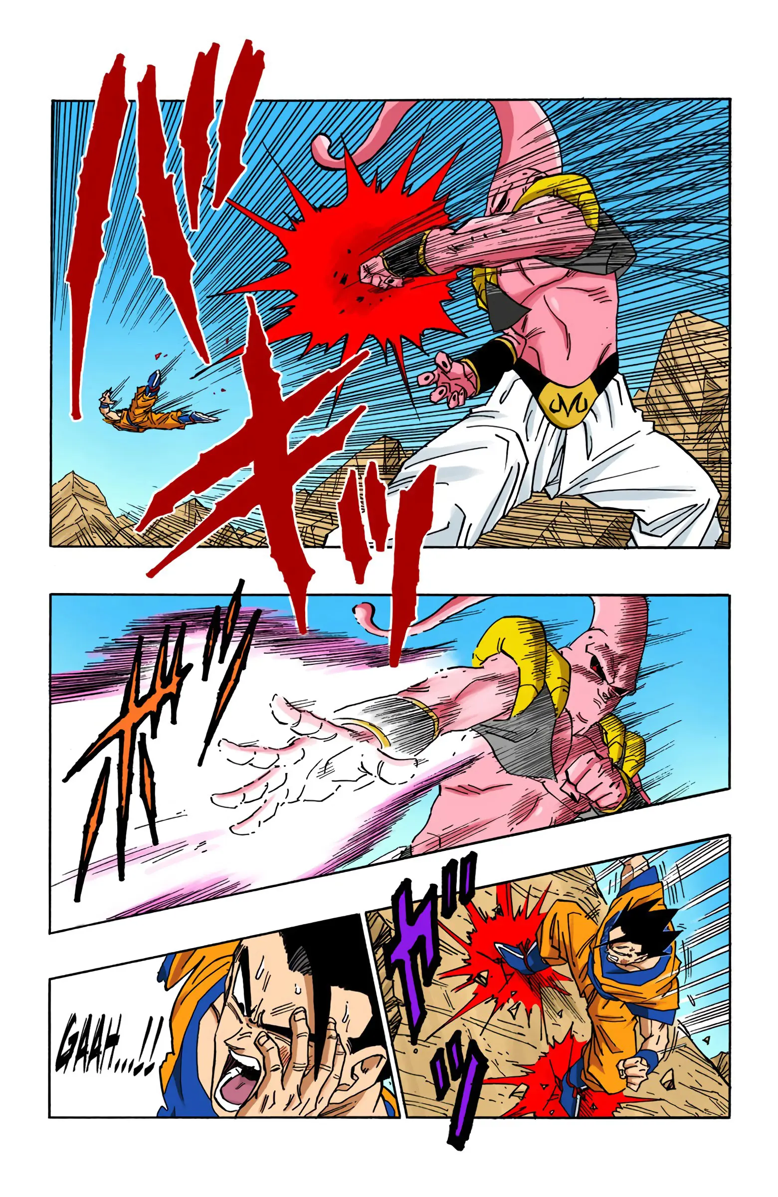 DBZ Majin Buu Saga Colored Manga, chapter 500, page 4