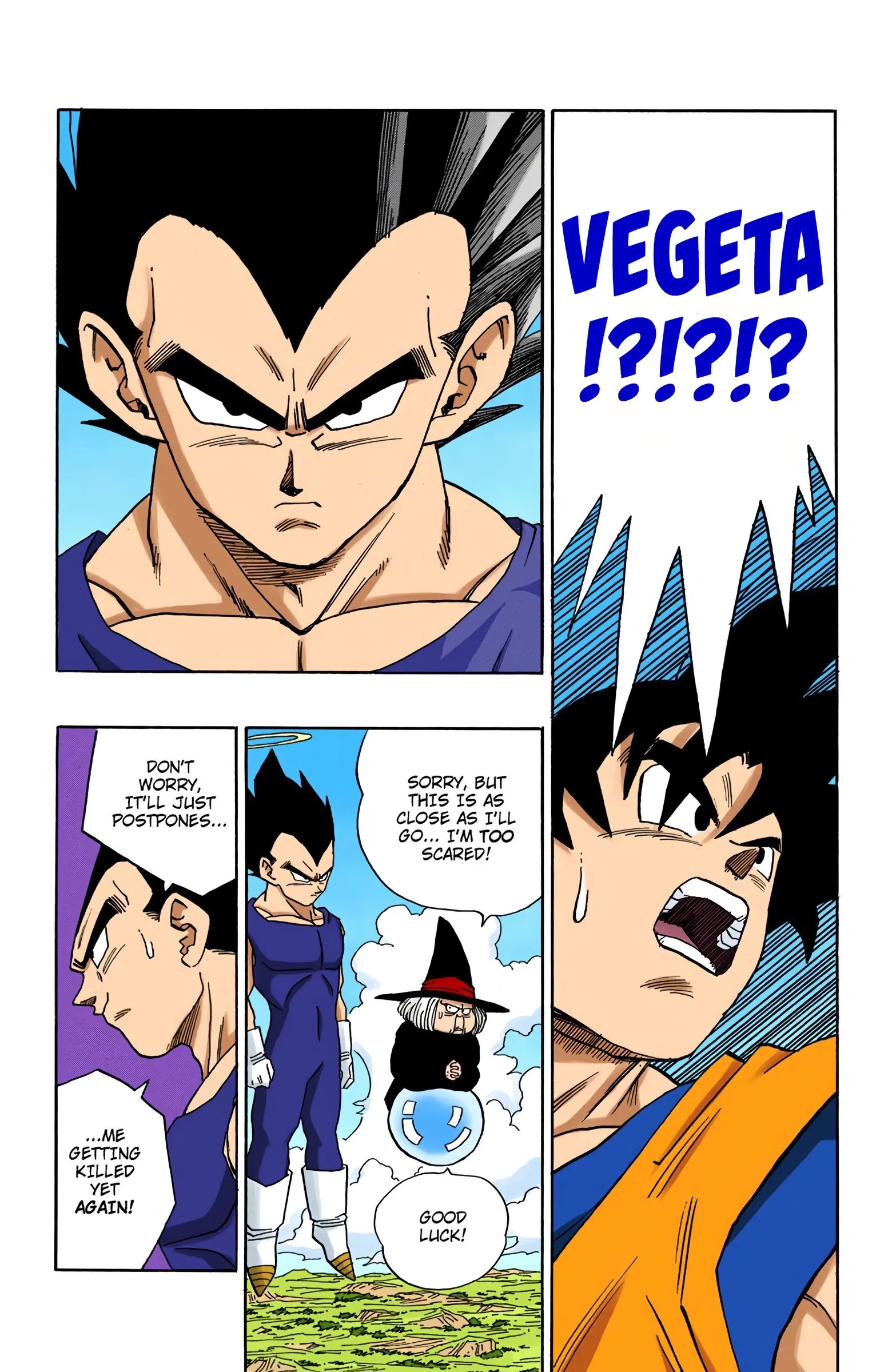 DBZ Majin Buu Saga Colored Manga, chapter 503, page 5