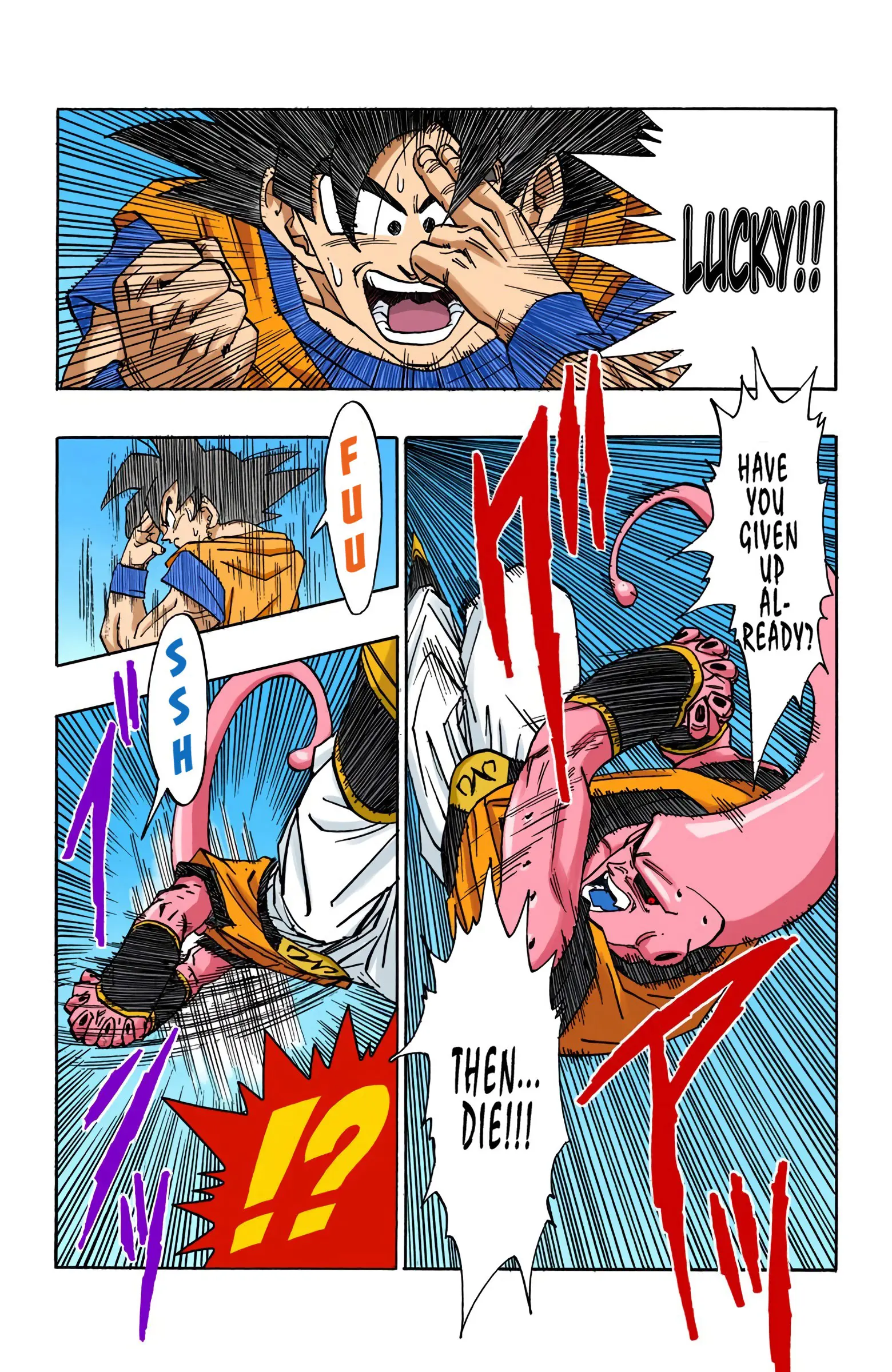 DBZ Majin Buu Saga Colored Manga, chapter 503, page 6