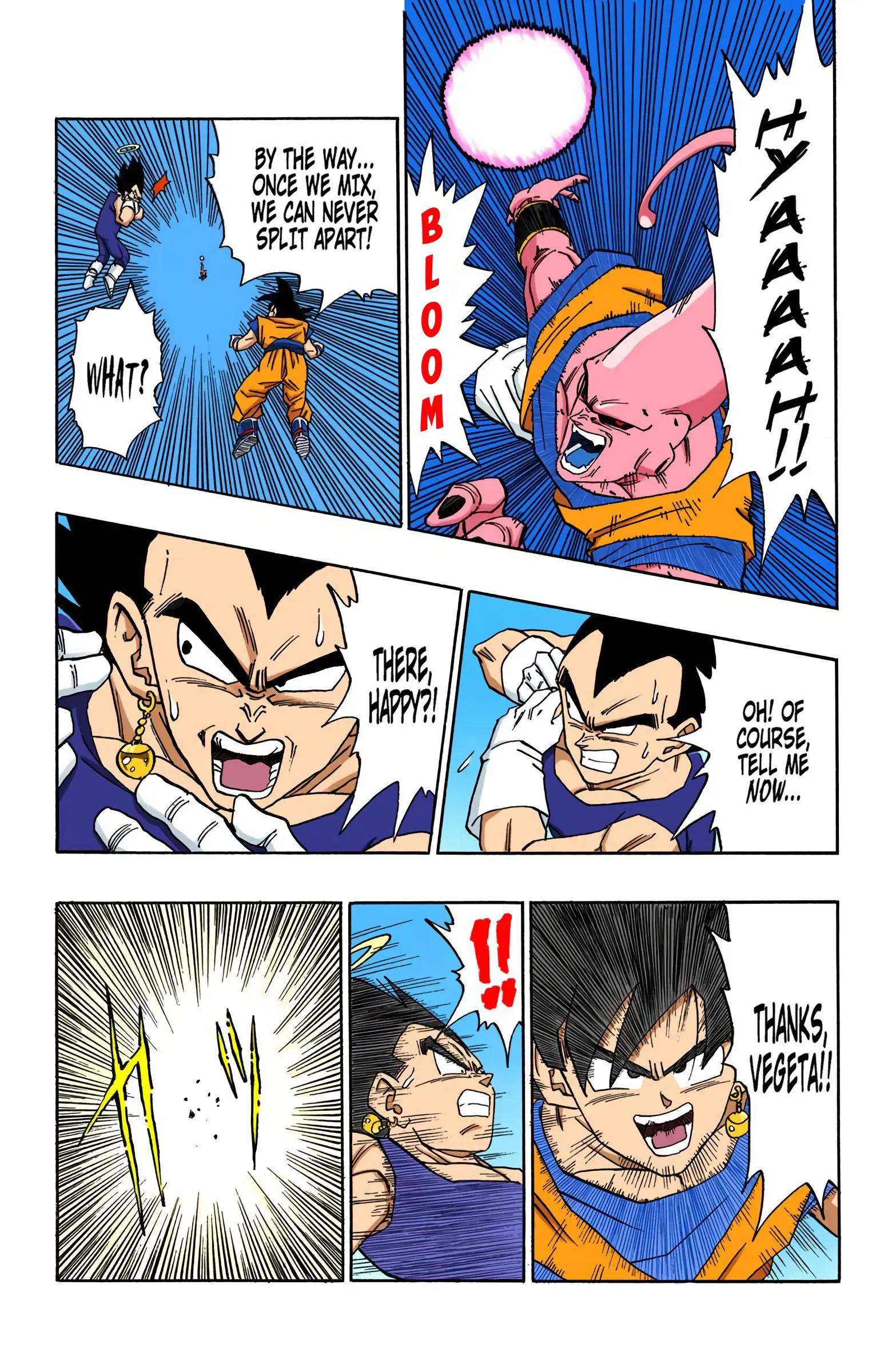 DBZ Majin Buu Saga Colored Manga, chapter 503, page 13