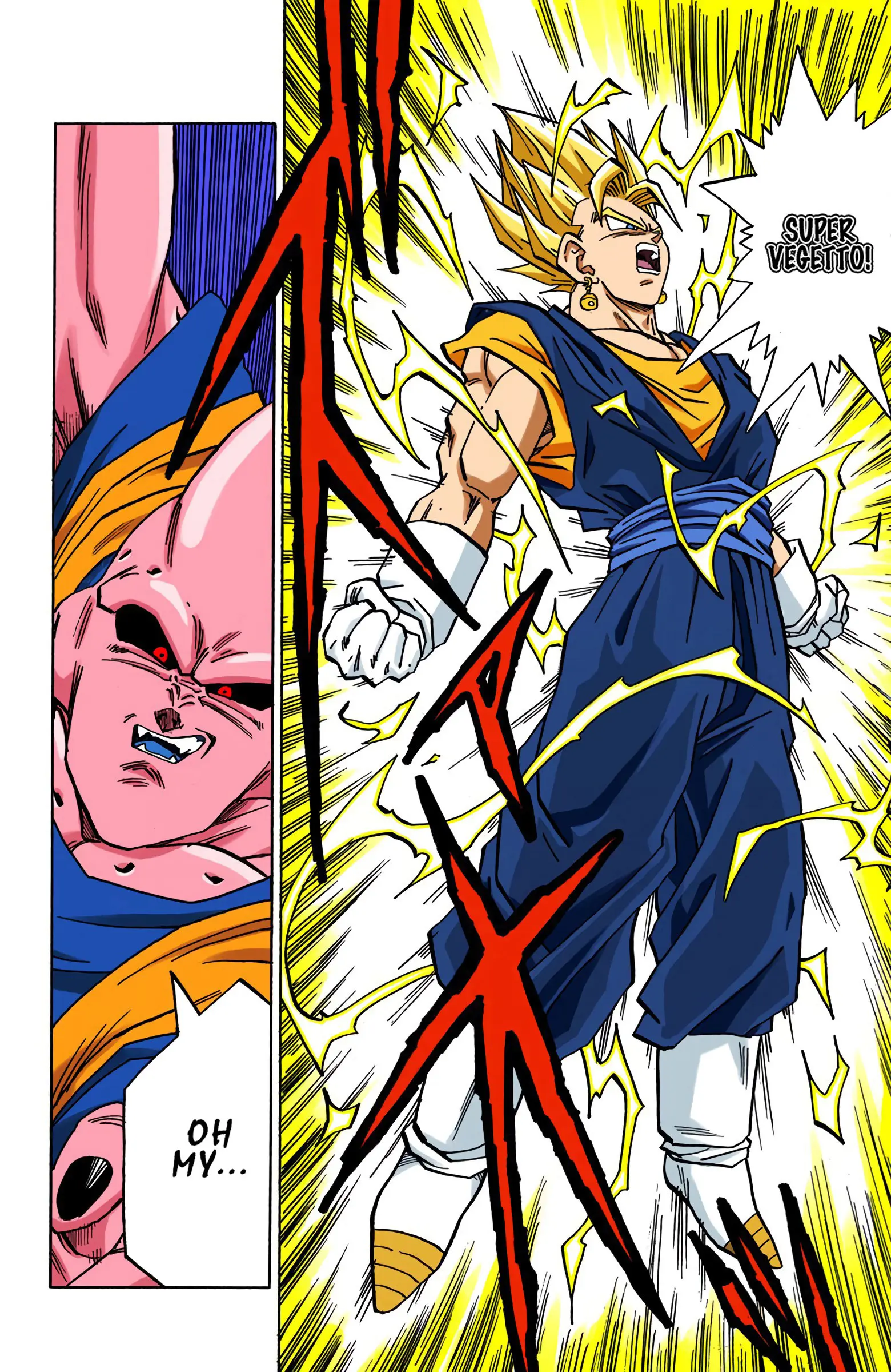 DBZ Majin Buu Saga Colored Manga, chapter 504, page 2