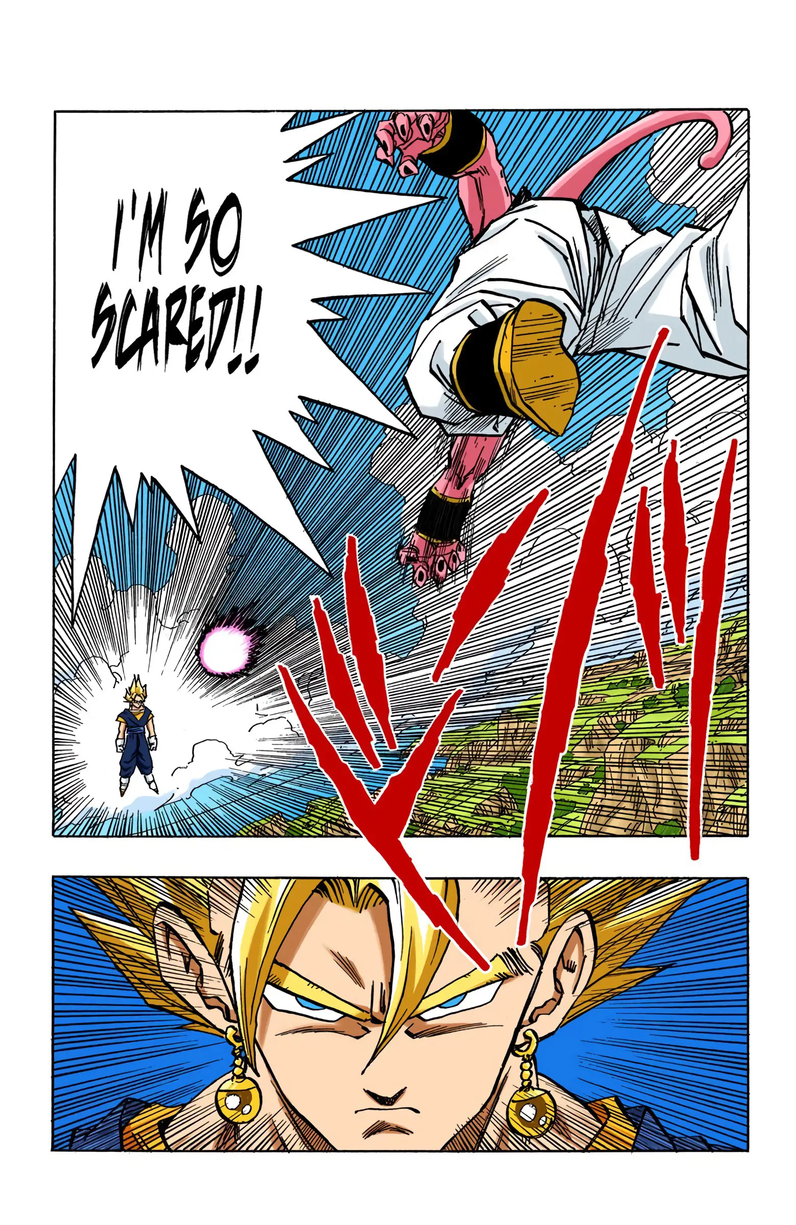 DBZ Majin Buu Saga Colored Manga, chapter 504, page 3