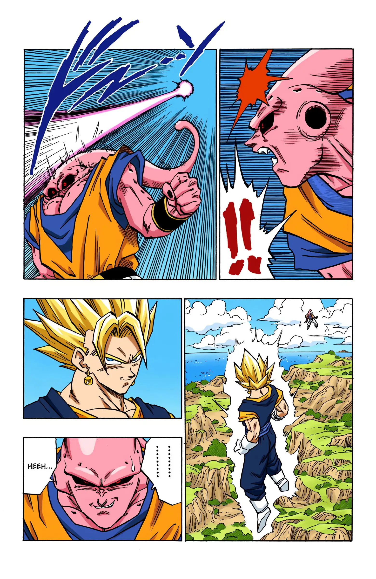 DBZ Majin Buu Saga Colored Manga, chapter 504, page 5