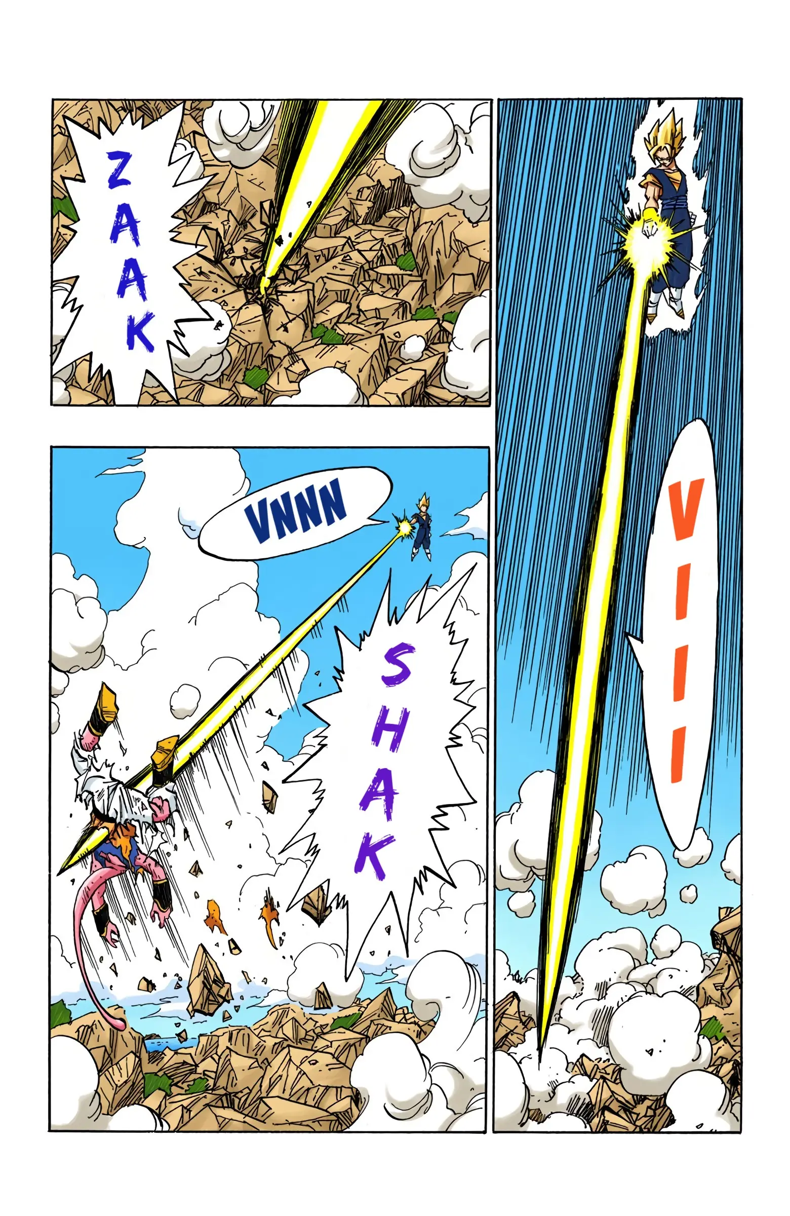 DBZ Majin Buu Saga Colored Manga, chapter 504, page 10