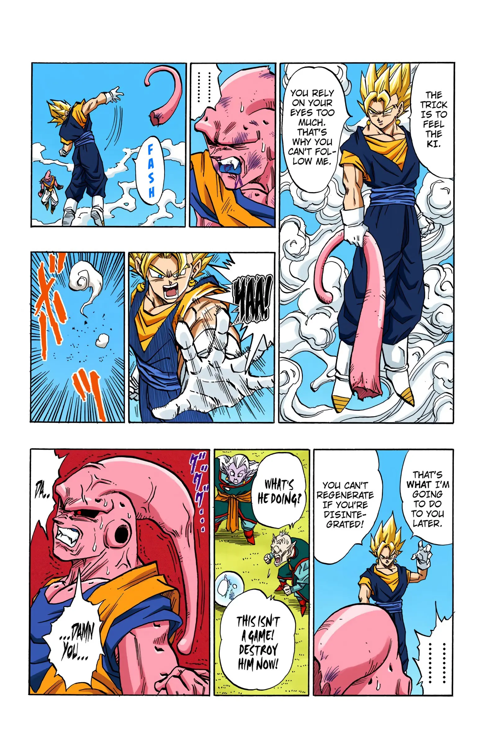 DBZ Majin Buu Saga Colored Manga, chapter 504, page 13