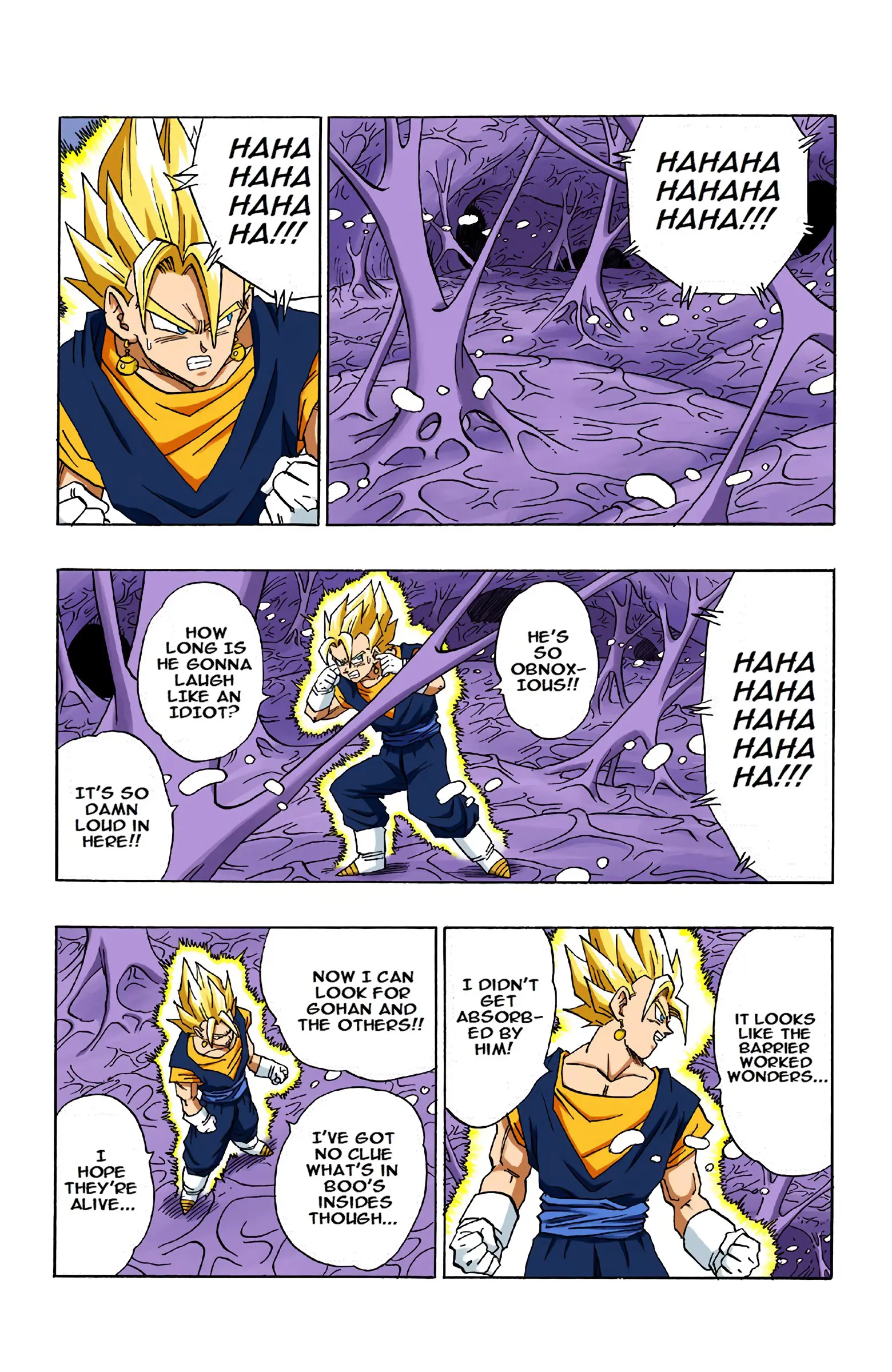 DBZ Majin Buu Saga Colored Manga, chapter 506, page 5