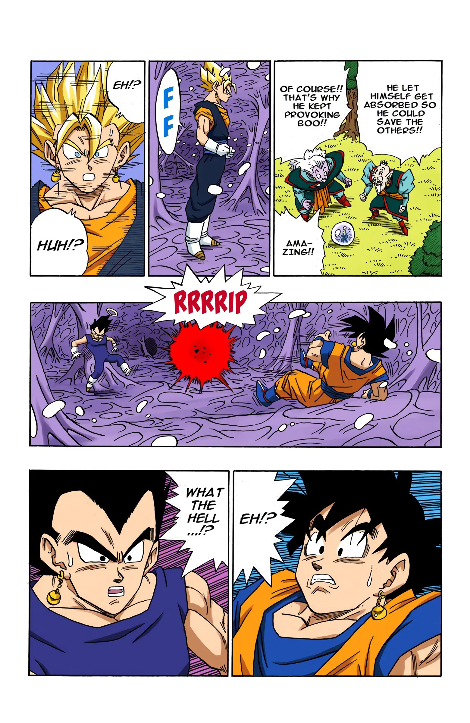 DBZ Majin Buu Saga Colored Manga, chapter 506, page 6