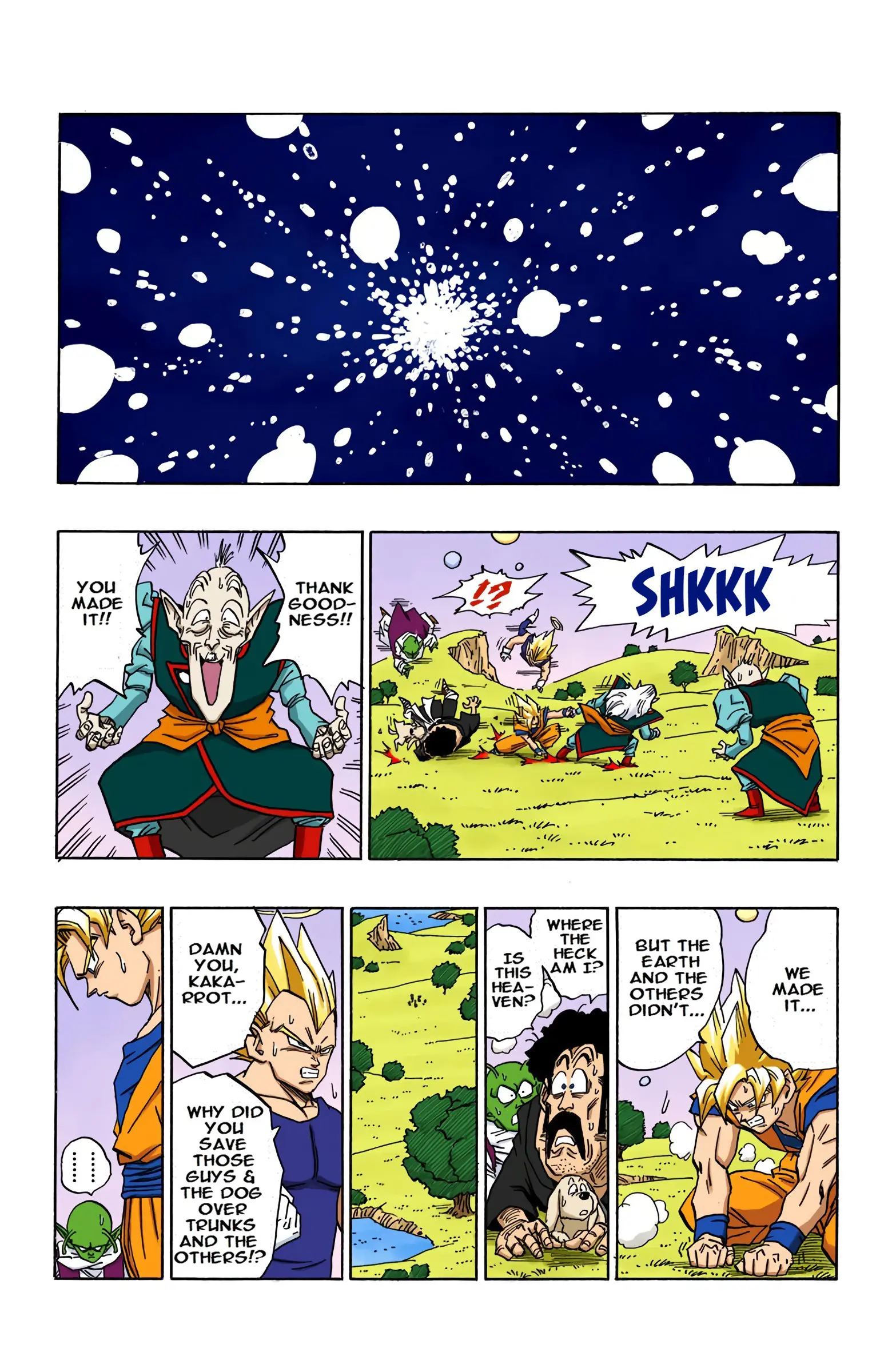 DBZ Majin Buu Saga Colored Manga, chapter 508, page 13
