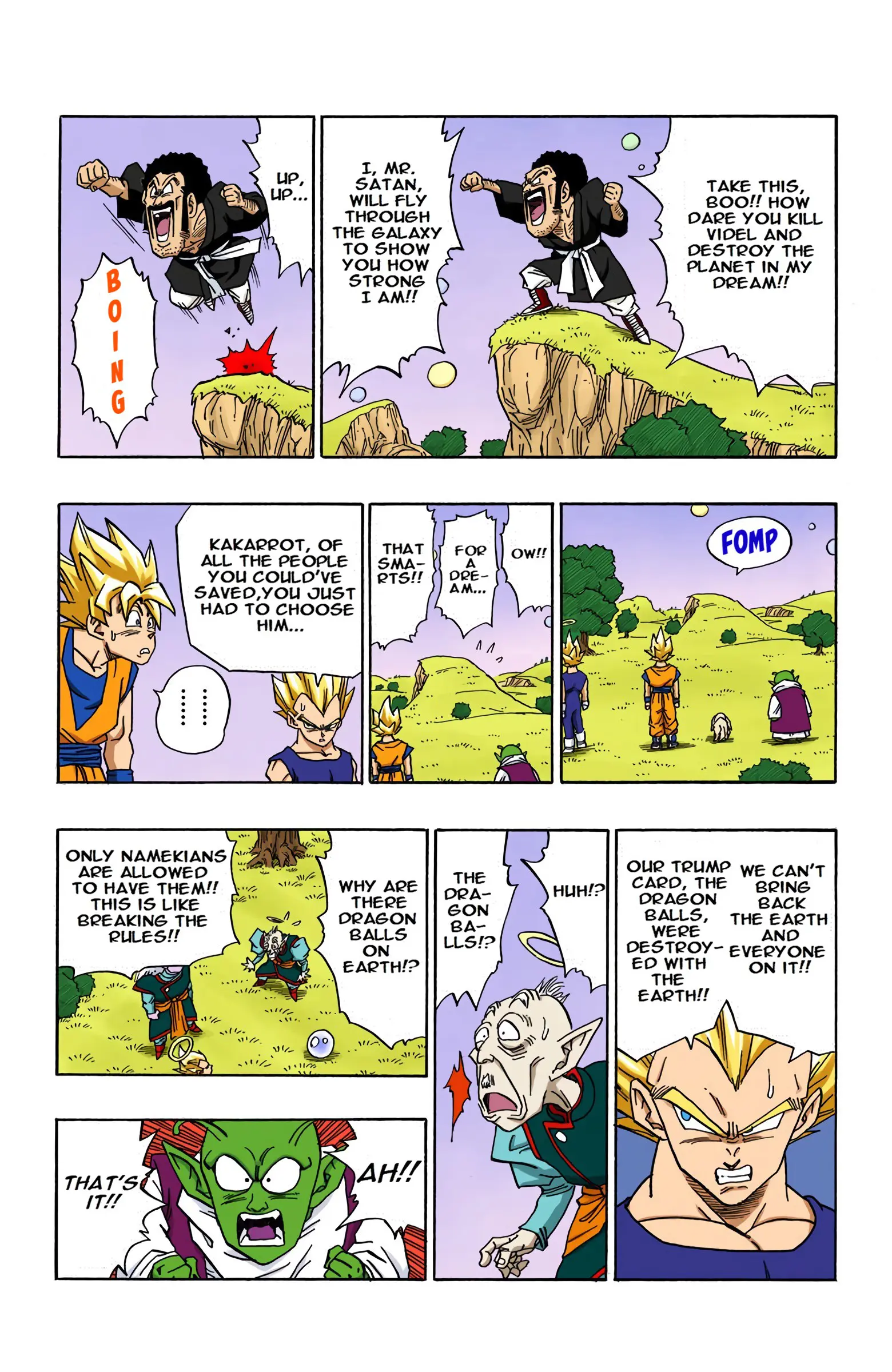DBZ Majin Buu Saga Colored Manga, chapter 509, page 3