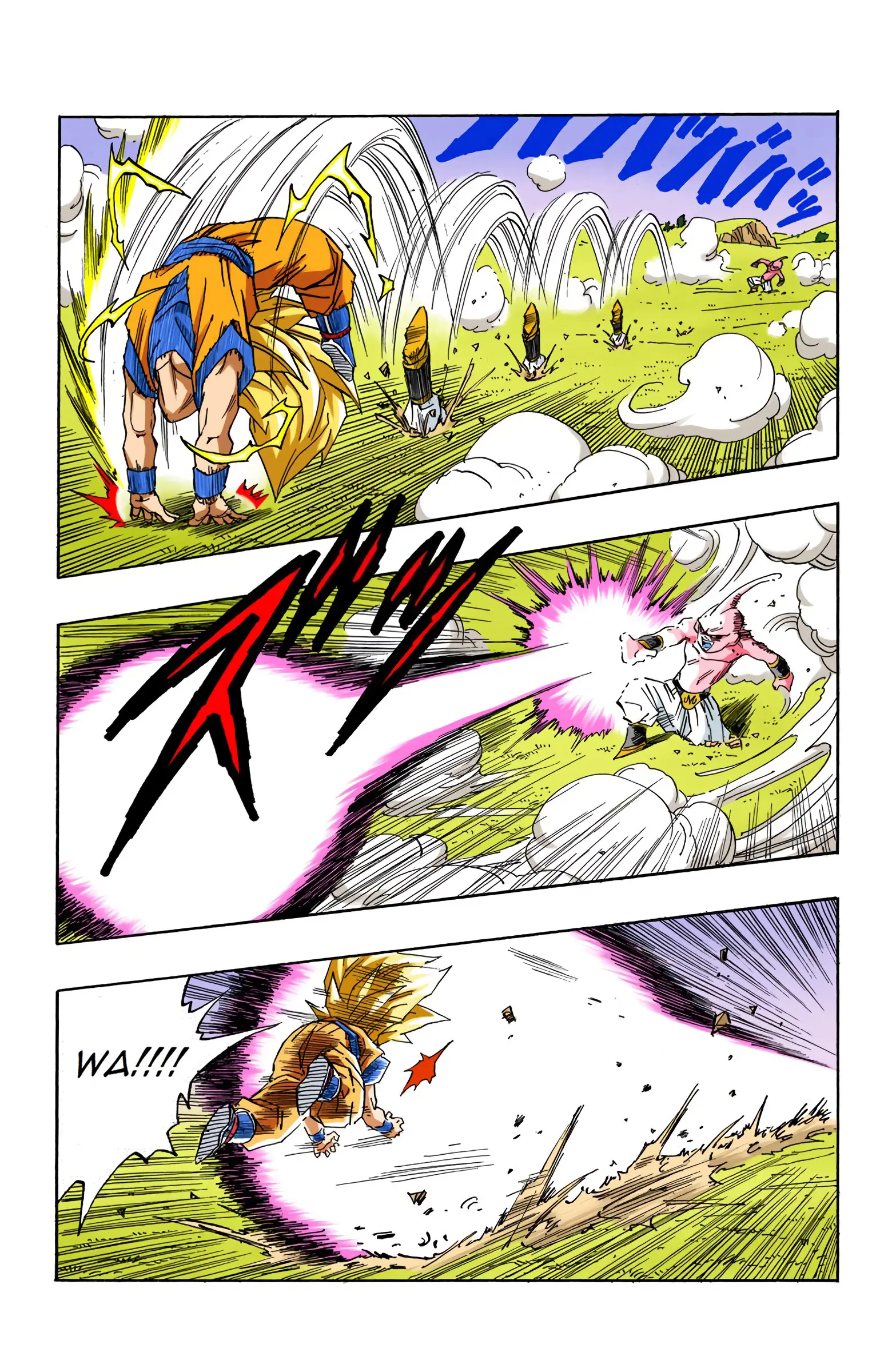 DBZ Majin Buu Saga Colored Manga, chapter 510, page 5