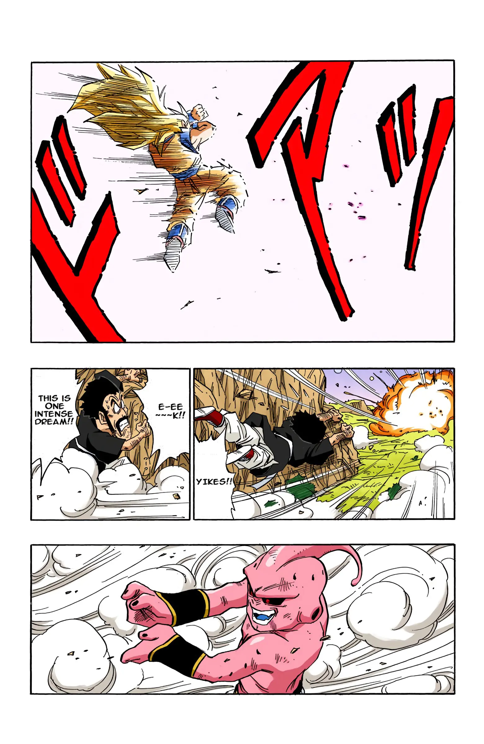 DBZ Majin Buu Saga Colored Manga, chapter 510, page 10