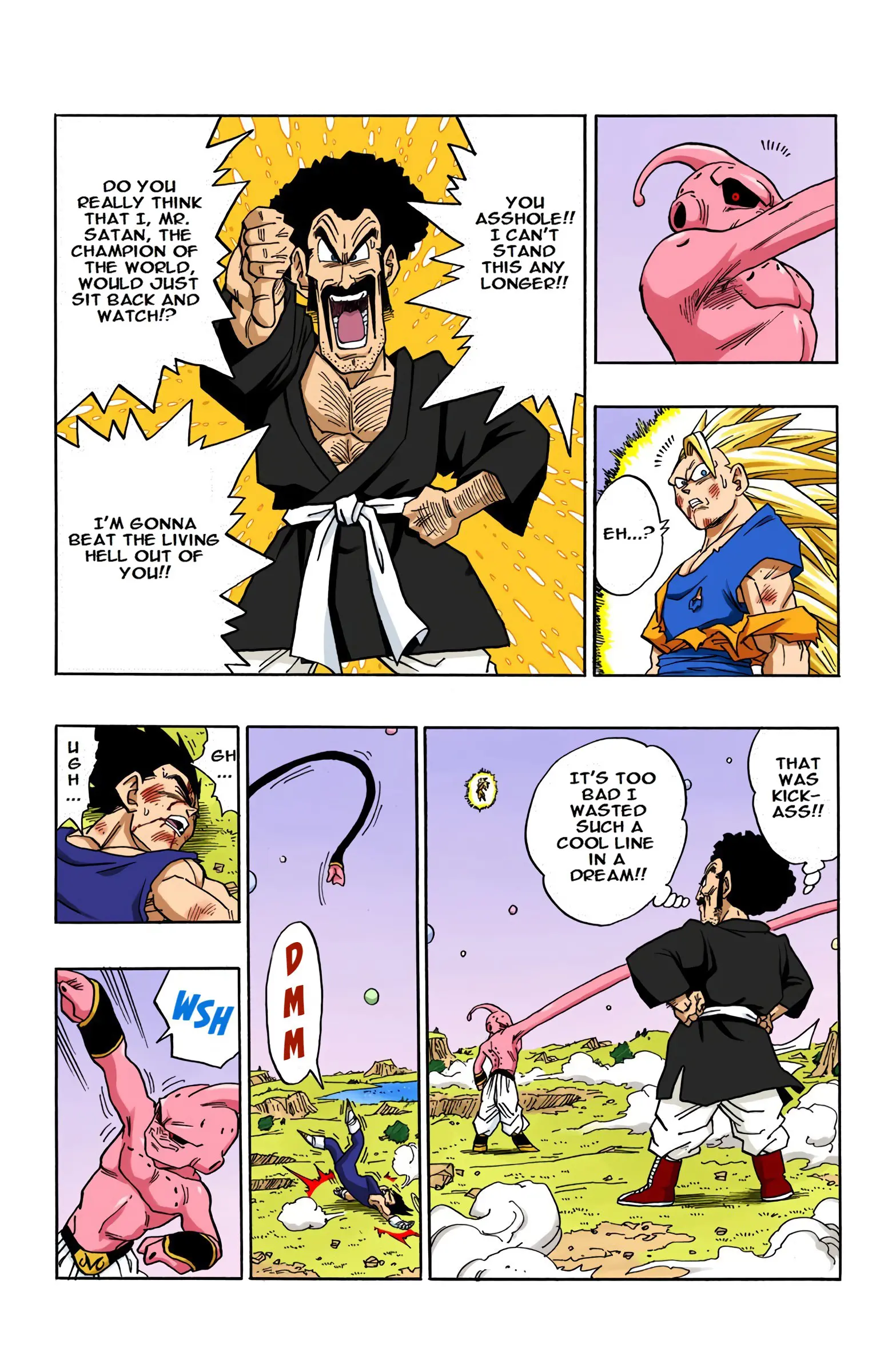 DBZ Majin Buu Saga Colored Manga, chapter 511, page 11
