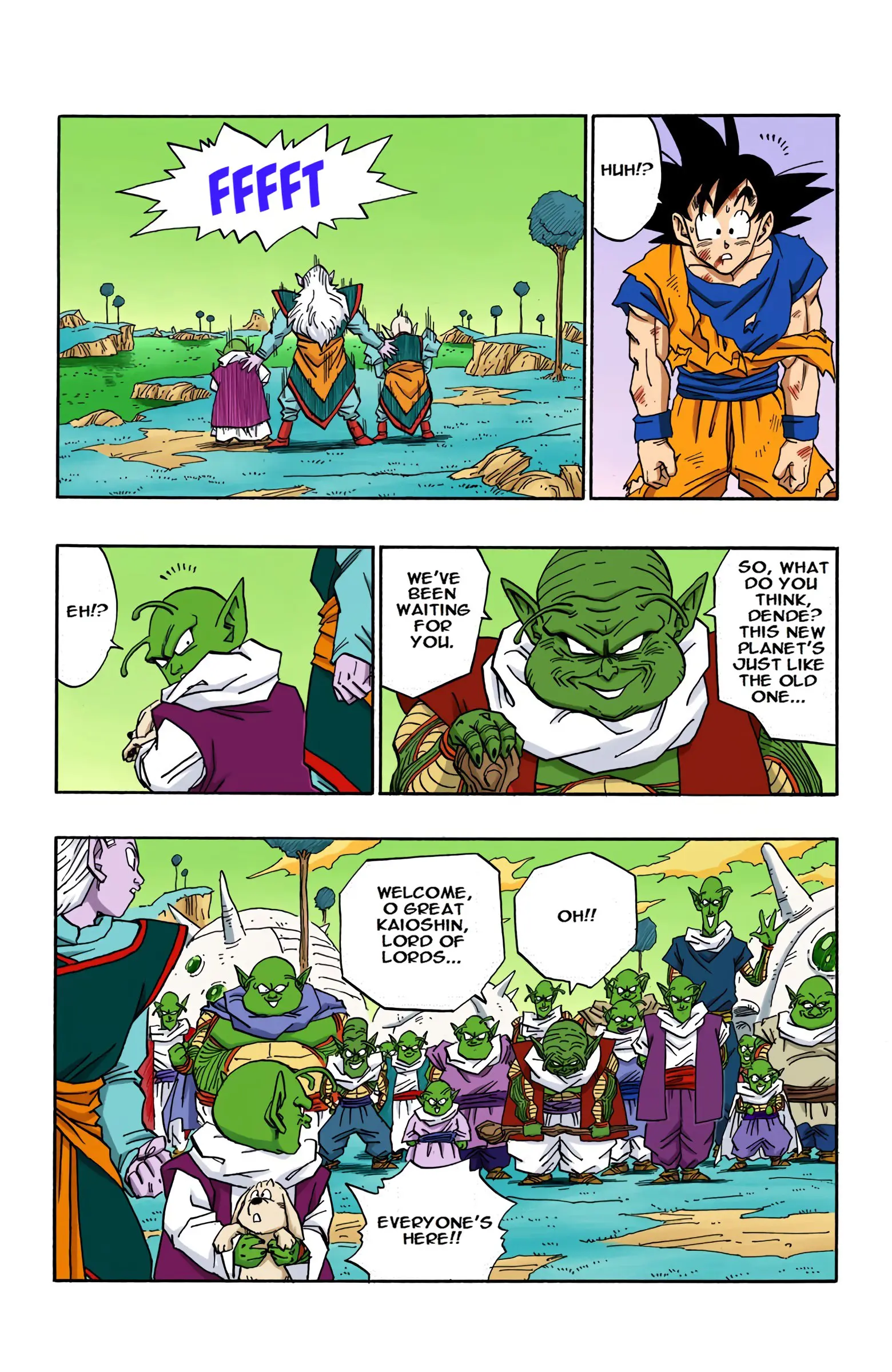 DBZ Majin Buu Saga Colored Manga, chapter 513, page 8