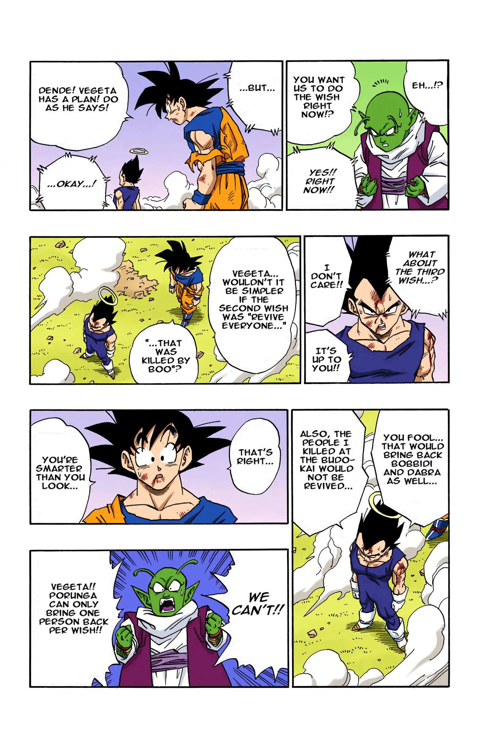 DBZ Majin Buu Saga Colored Manga, chapter 513, page 10