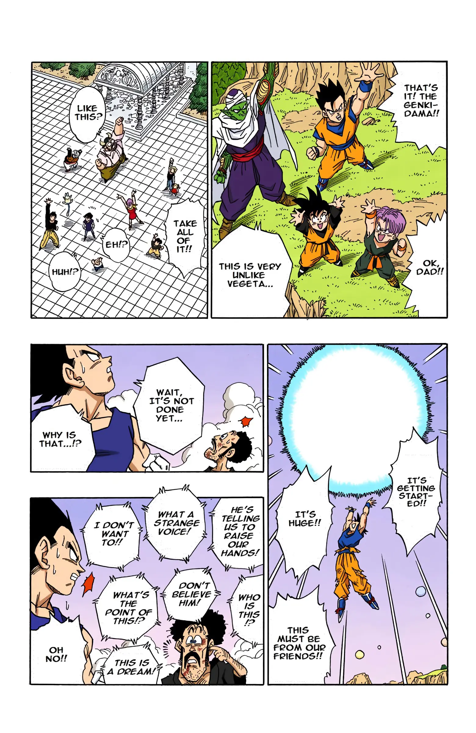 DBZ Majin Buu Saga Colored Manga, chapter 514, page 13
