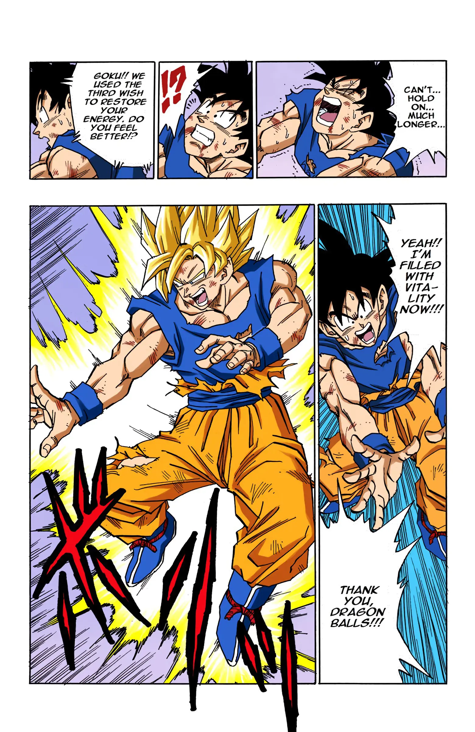 DBZ Majin Buu Saga Colored Manga, chapter 516, page 10