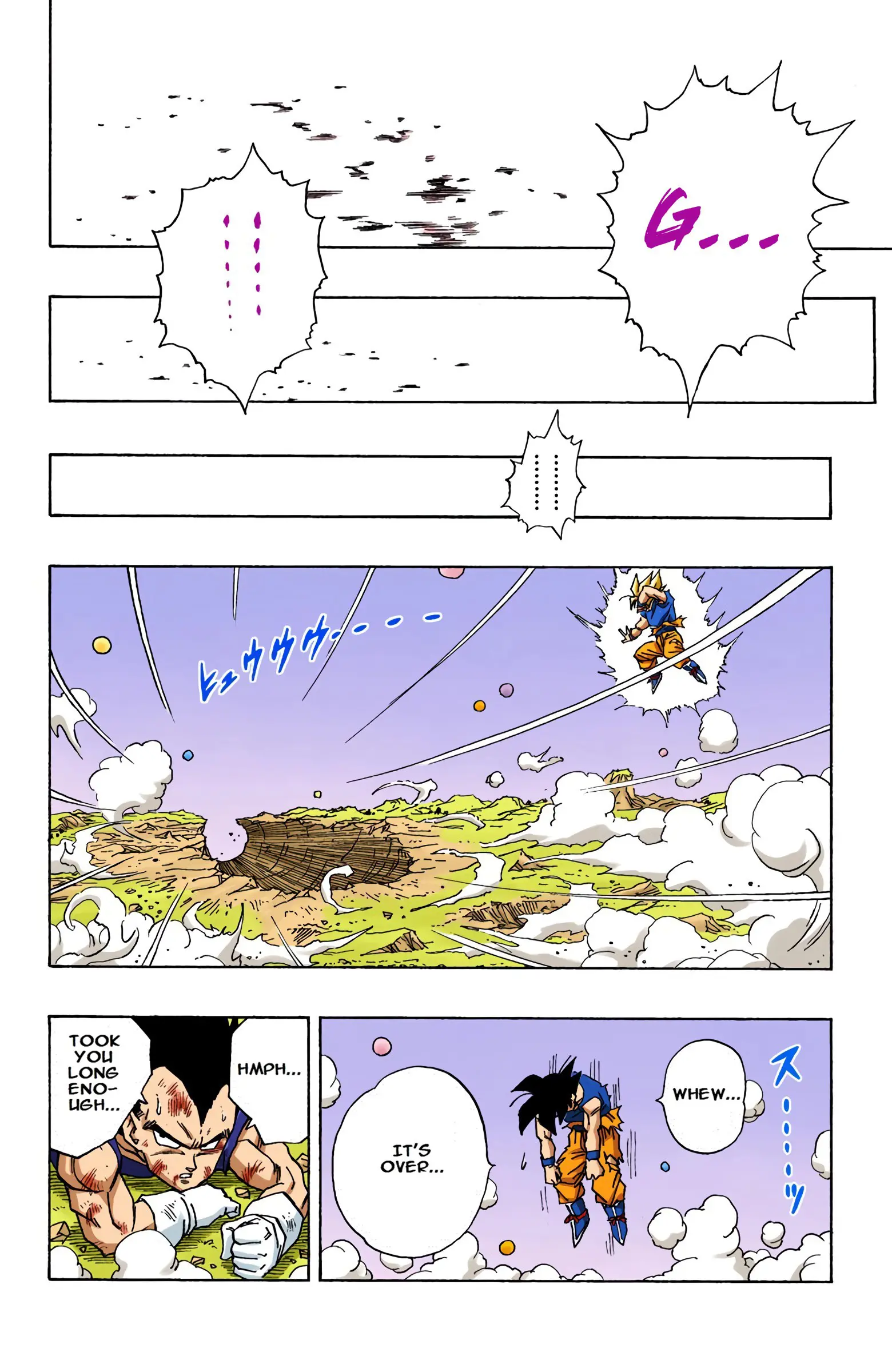 DBZ Majin Buu Saga Colored Manga, chapter 516, page 14