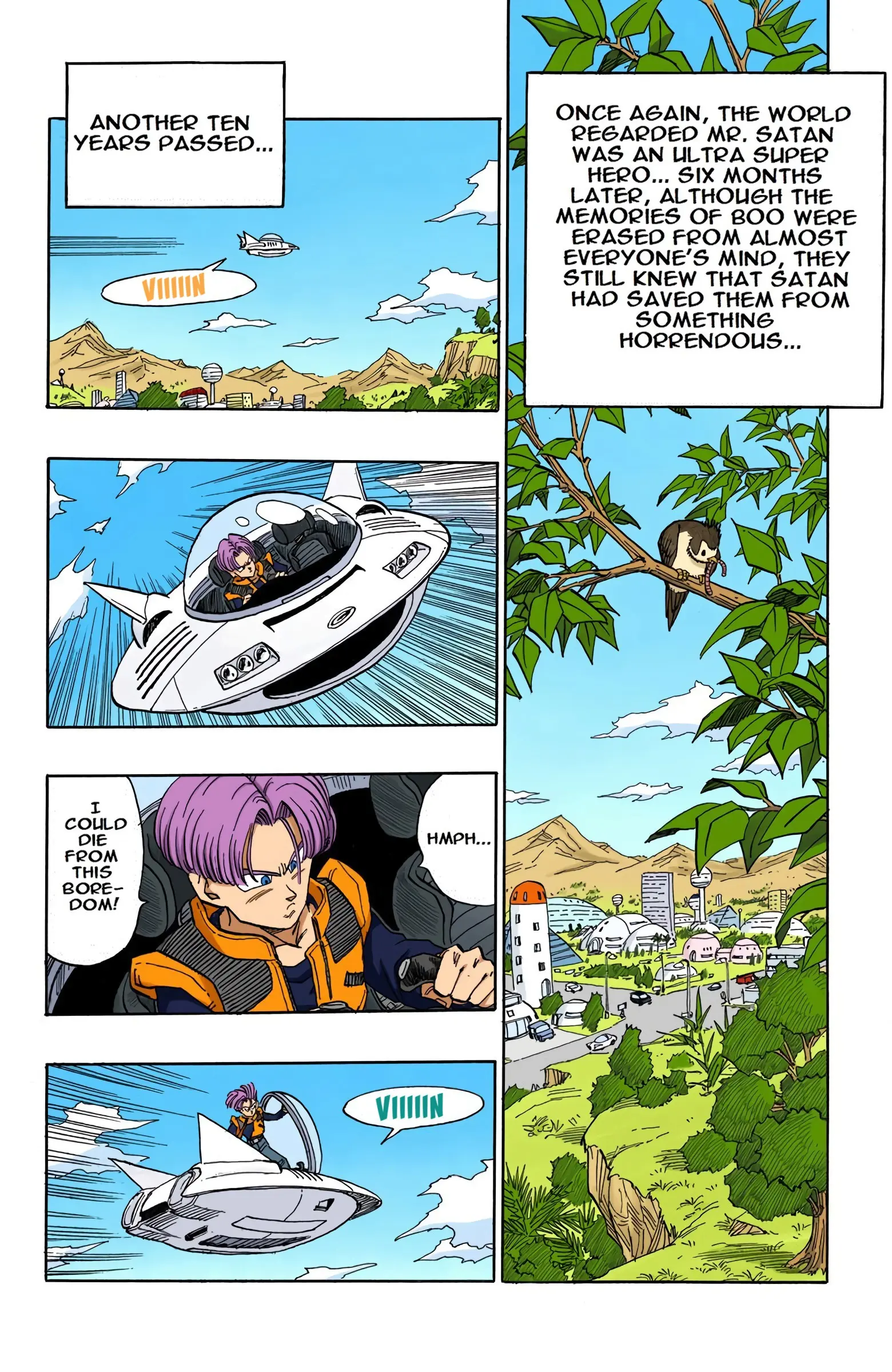DBZ Majin Buu Saga Colored Manga, chapter 517, page 11