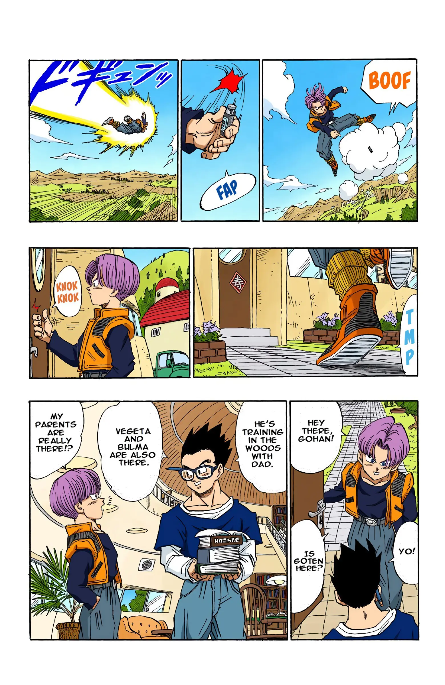 DBZ Majin Buu Saga Colored Manga, chapter 517, page 12